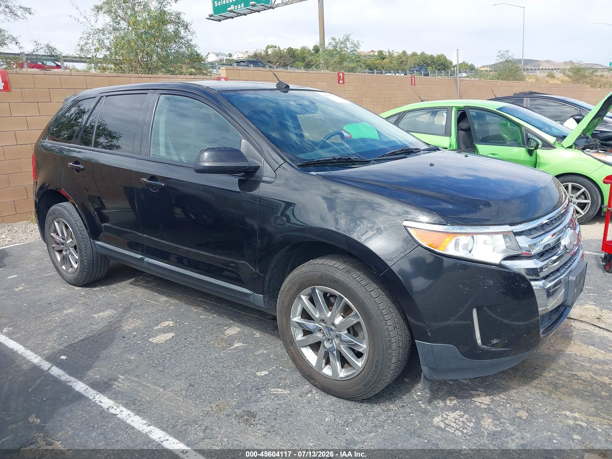 2014 Ford Edge SEL, VIN 2FMDK3JC6EBA18297 — Side