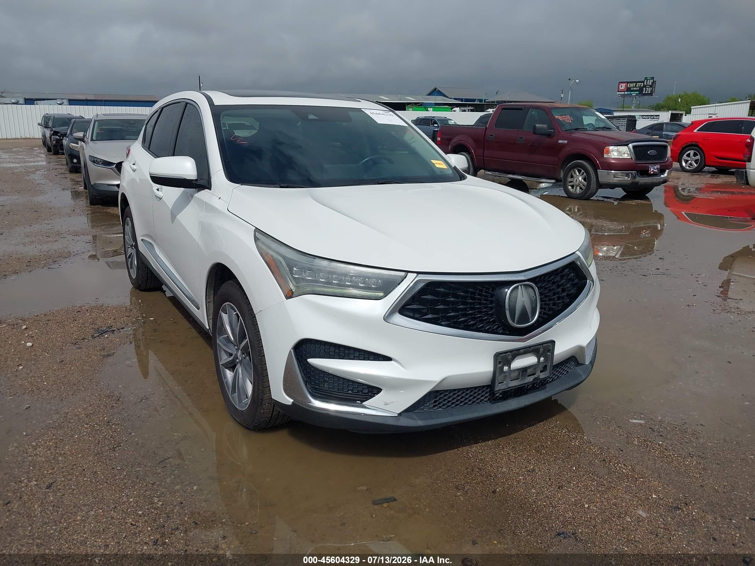 2020 Acura RDX Technology, VIN 5J8TC1H55LL006553 — Rear end
