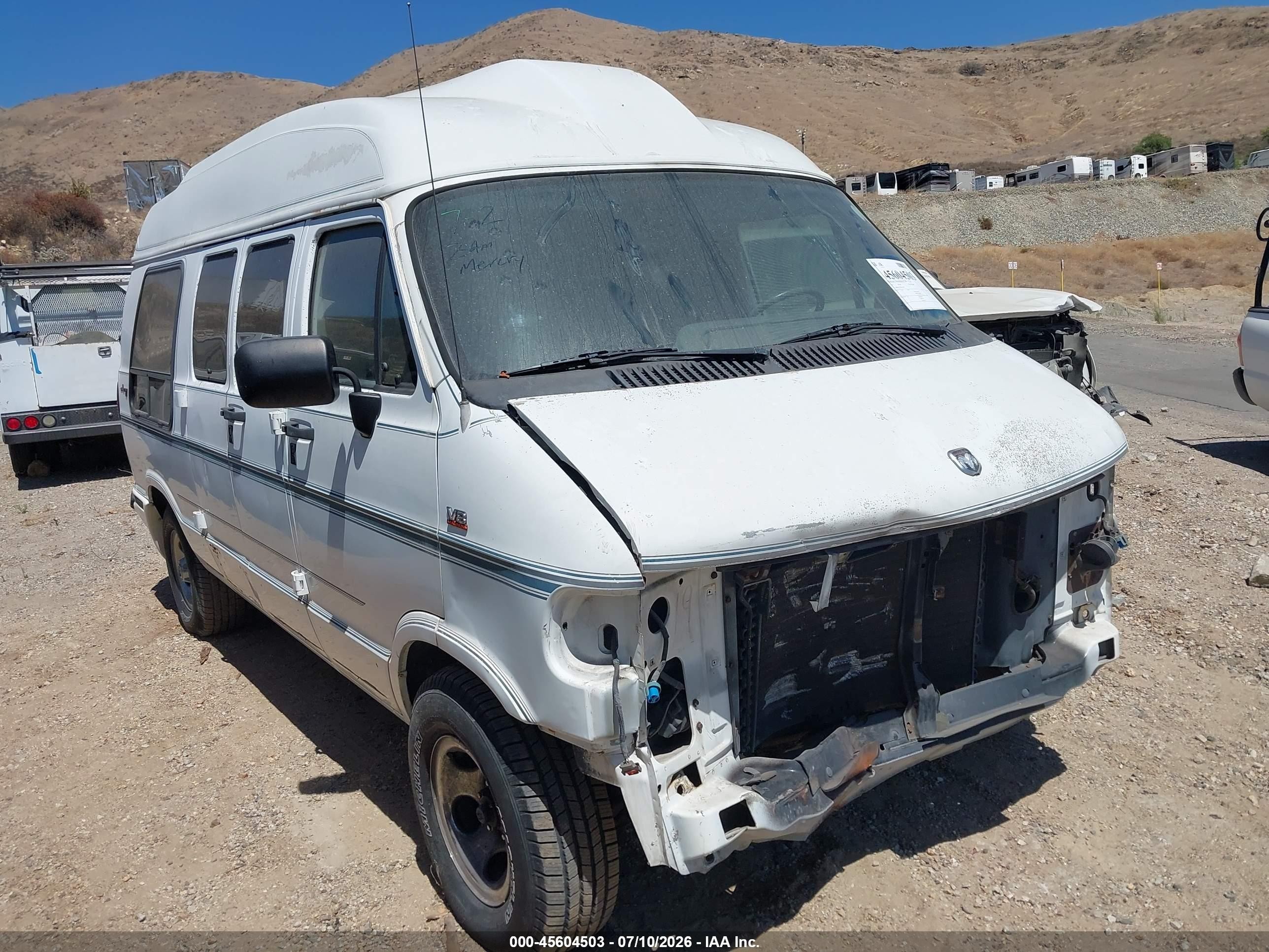 1995 Dodge Cargo, VIN 2B6HB21Y9SK519454 — All over