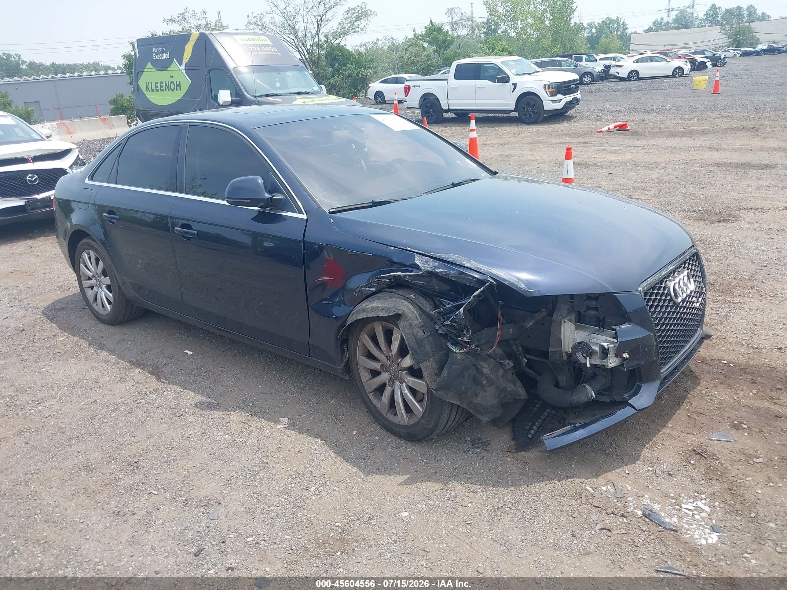 2009 Audi A4 Premium Plus, VIN WAUSF78K09N022812 — Front end