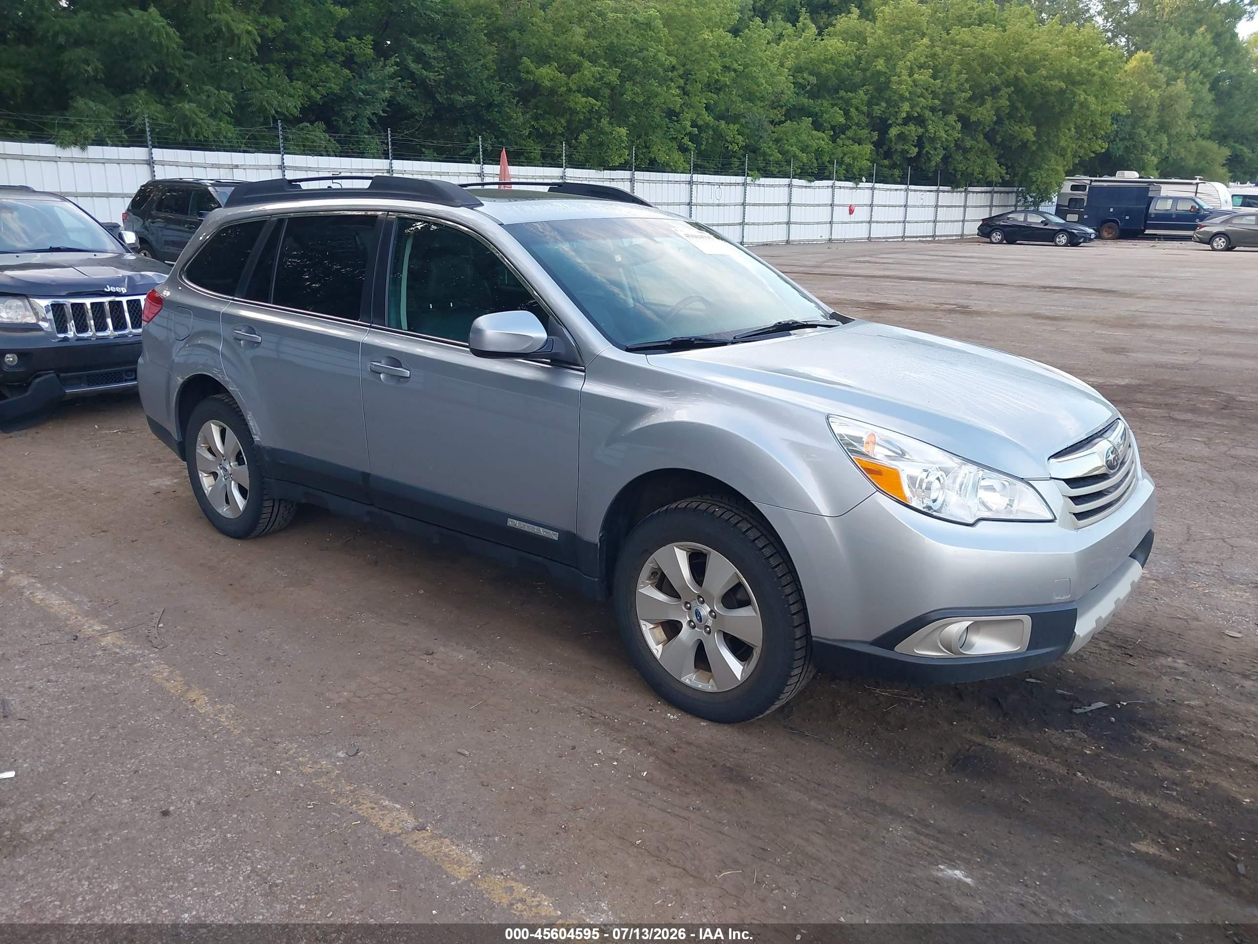 2012 Subaru Outback Limited, VIN 4S4BRDKCXC2209988 — Normal wear