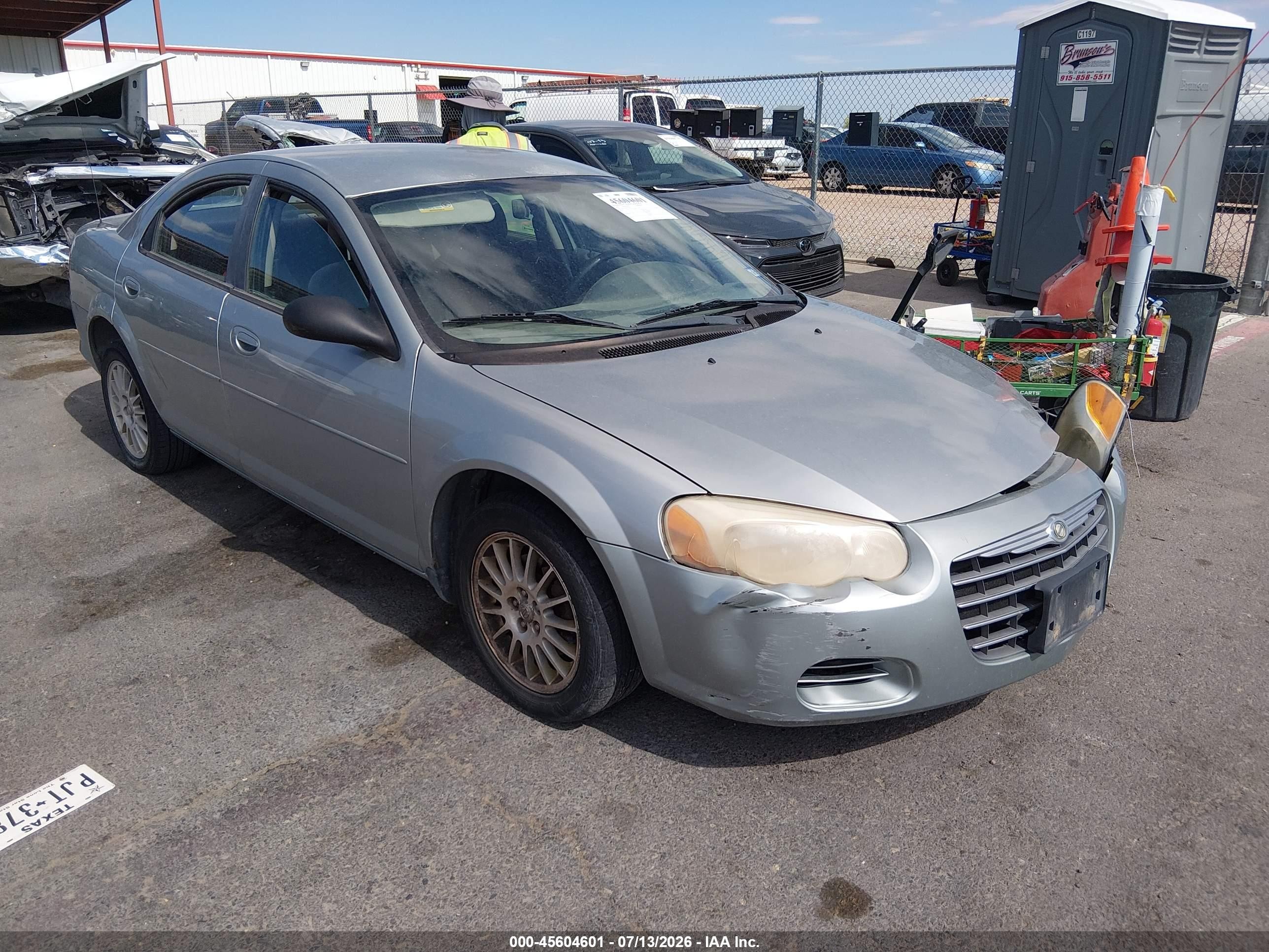 2005 Chrysler Sebring, VIN 1C3EL46J45N571669 — Перед
