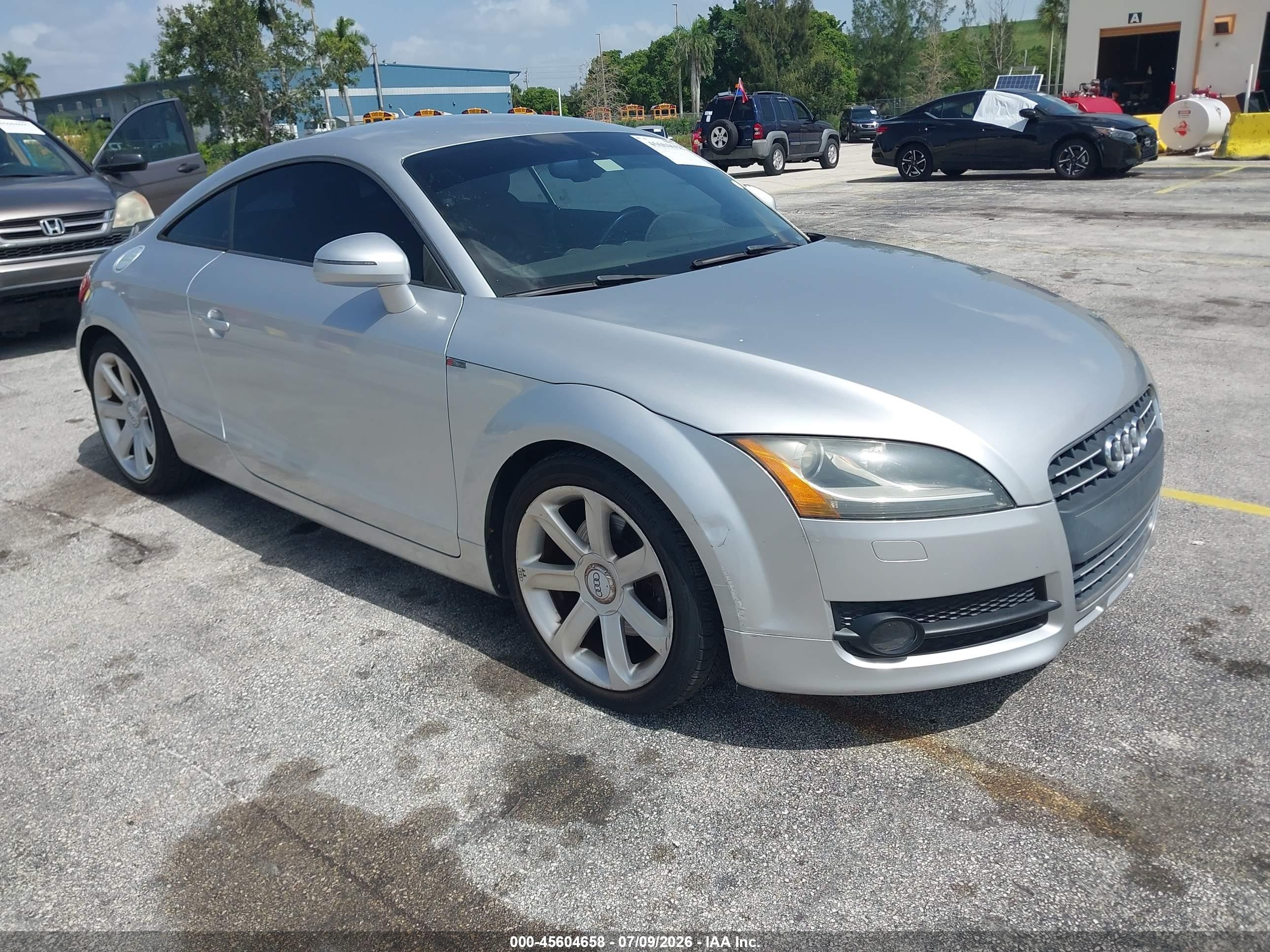 2008 Audi TT 2.0T, VIN TRUAF38J981002083 — Rear end