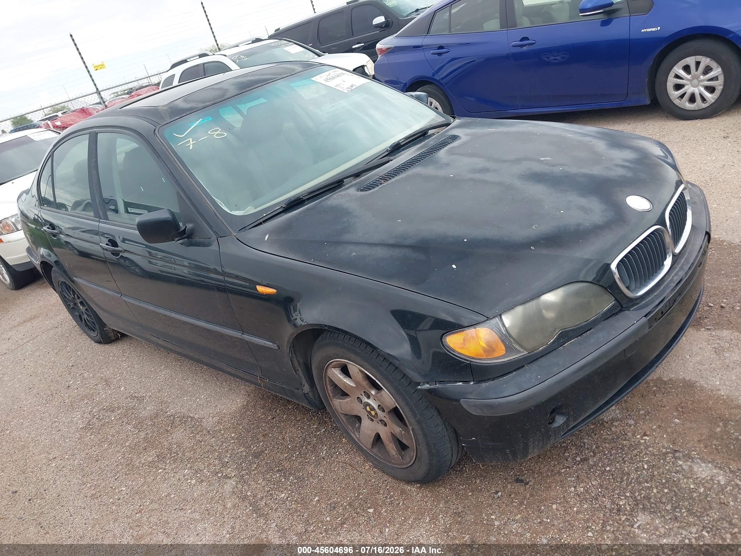 2002 BMW 3 Series 325i, VIN WBAET37402NG73822 — Обычный износ