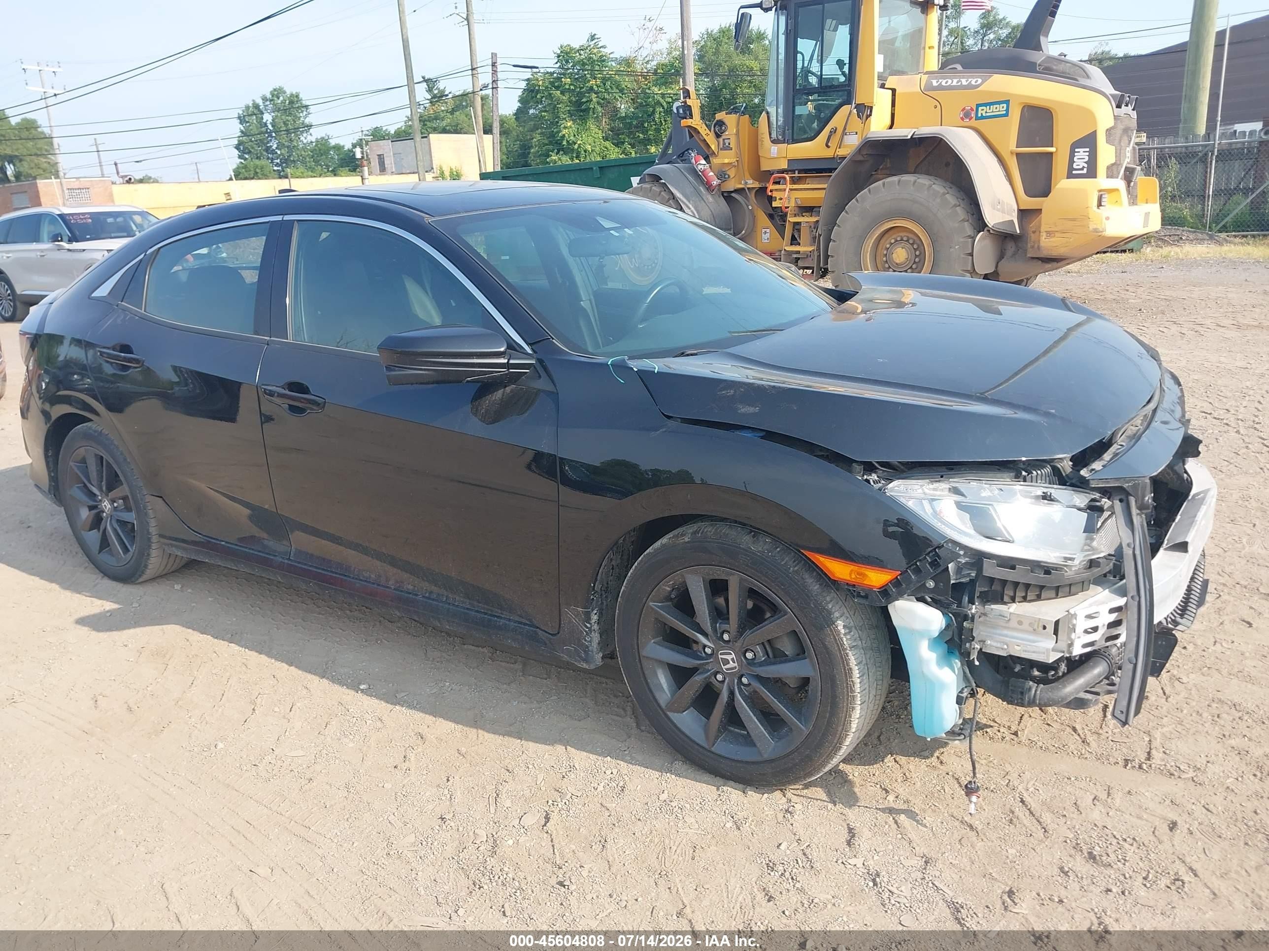 2021 Honda Civic EX, VIN SHHFK7H65MU400471 — Front end