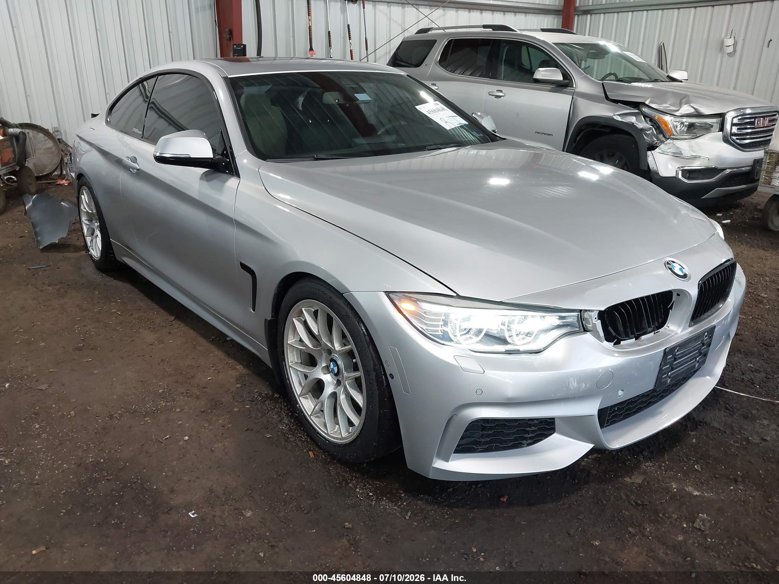 2015 BMW 4 Series 435i xDrive, VIN WBA3R5C53FK371610 — Rear end