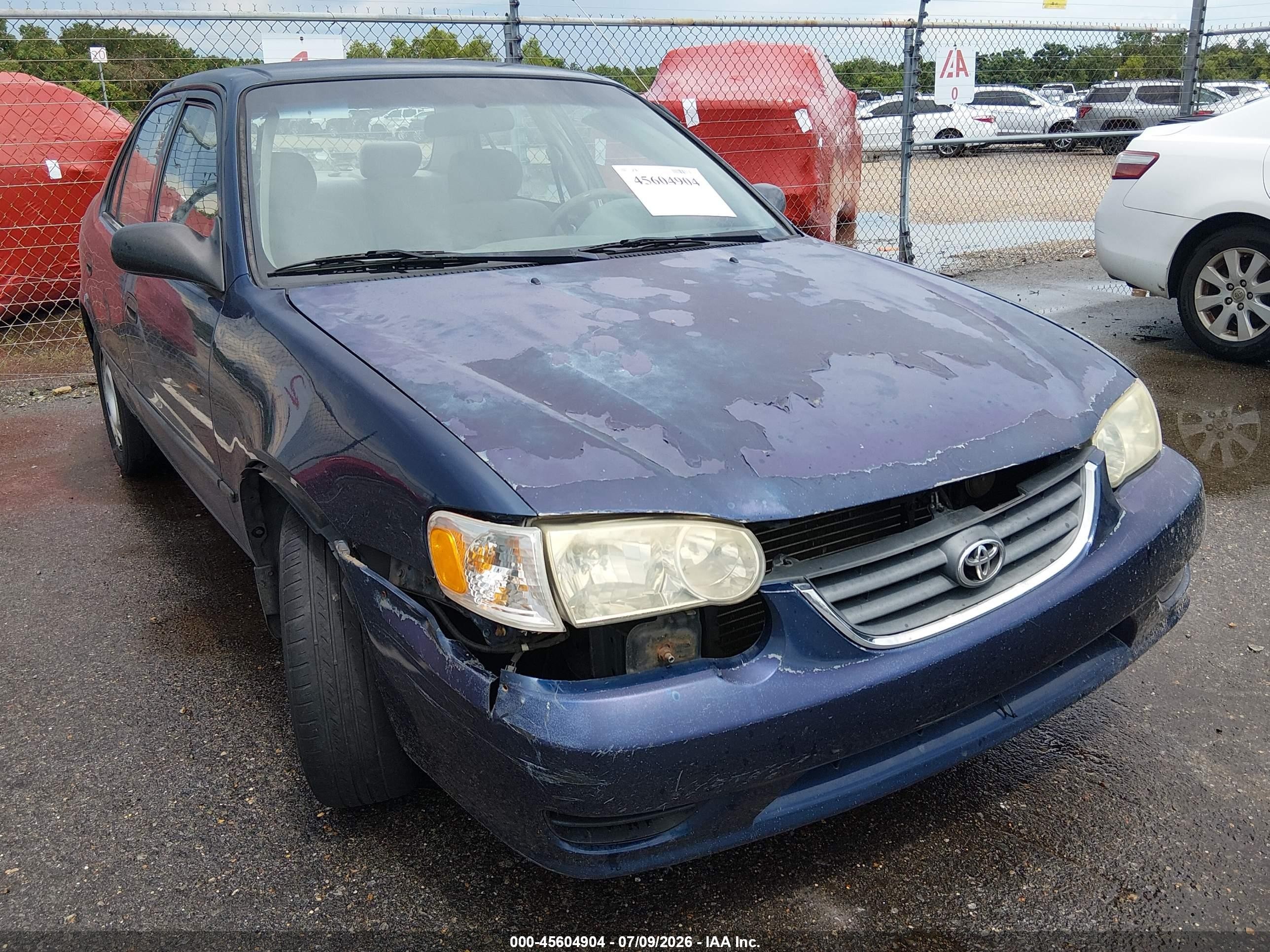 2001 Toyota Corolla LE, VIN 1NXBR12E81Z463233 — Normal wear