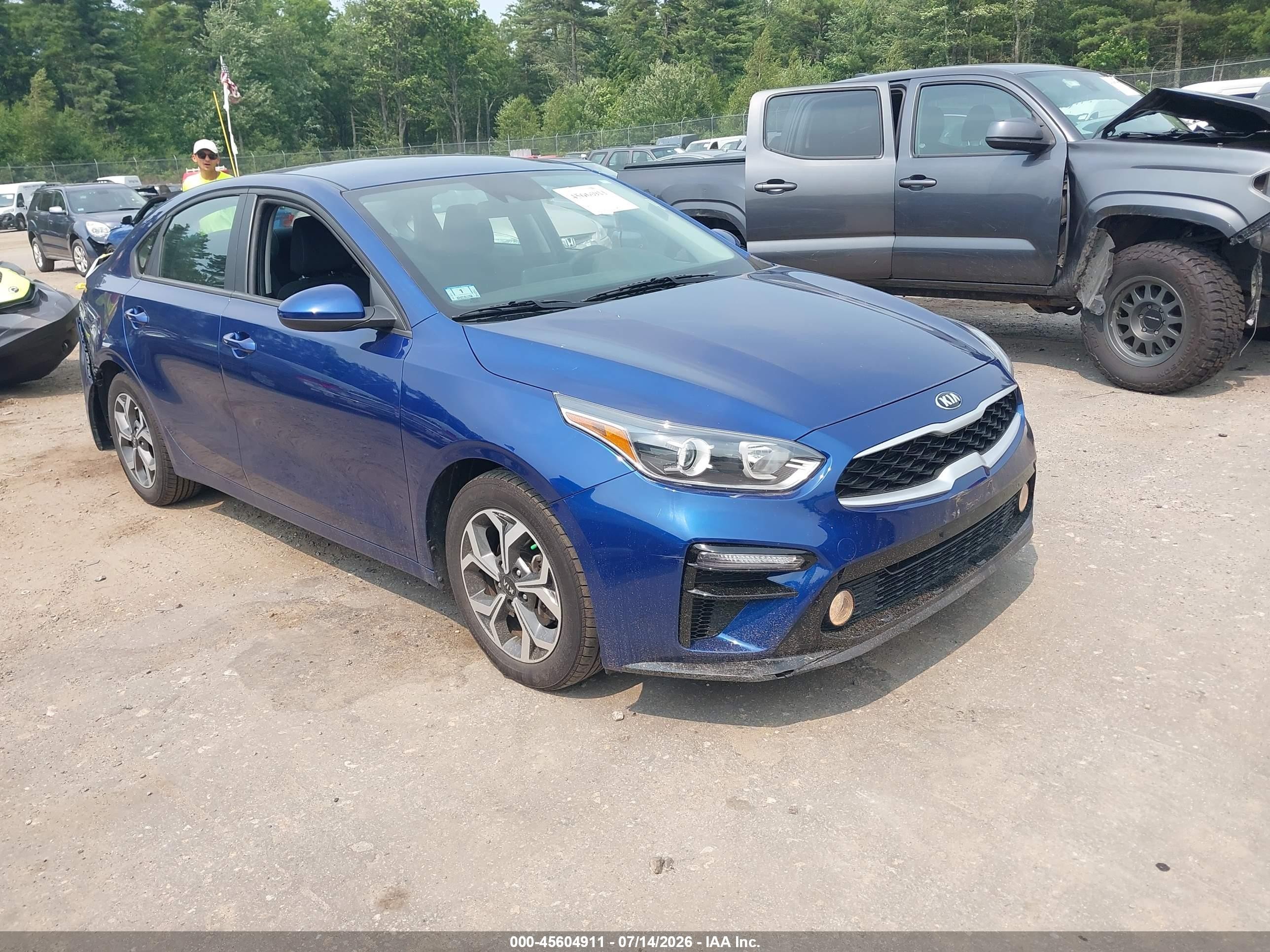 2021 Kia Forte FE, VIN 3KPF24AD5ME301261 — Rear end