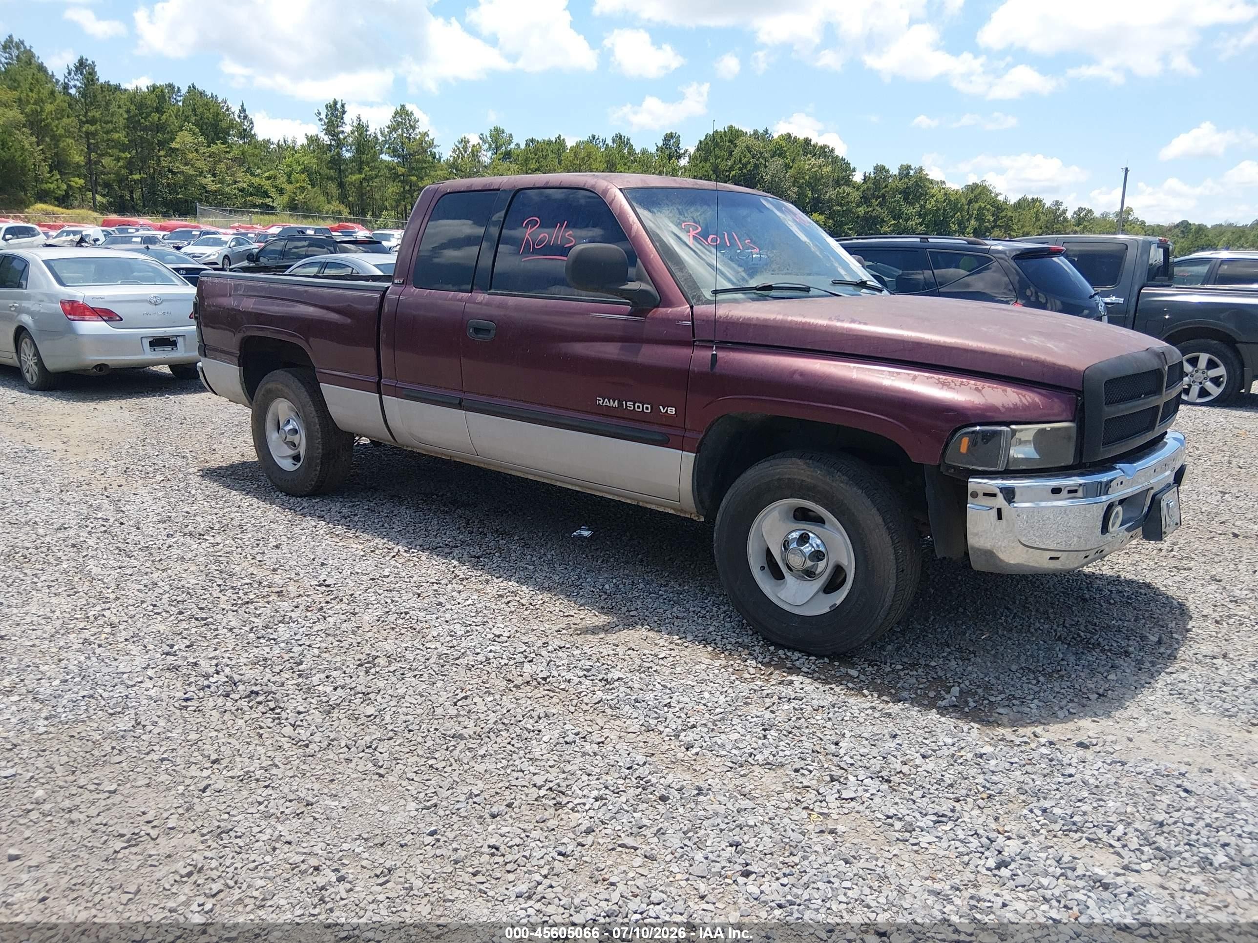 2001 Dodge 1500, VIN 1B7HC13Z01J569419 — Normal wear