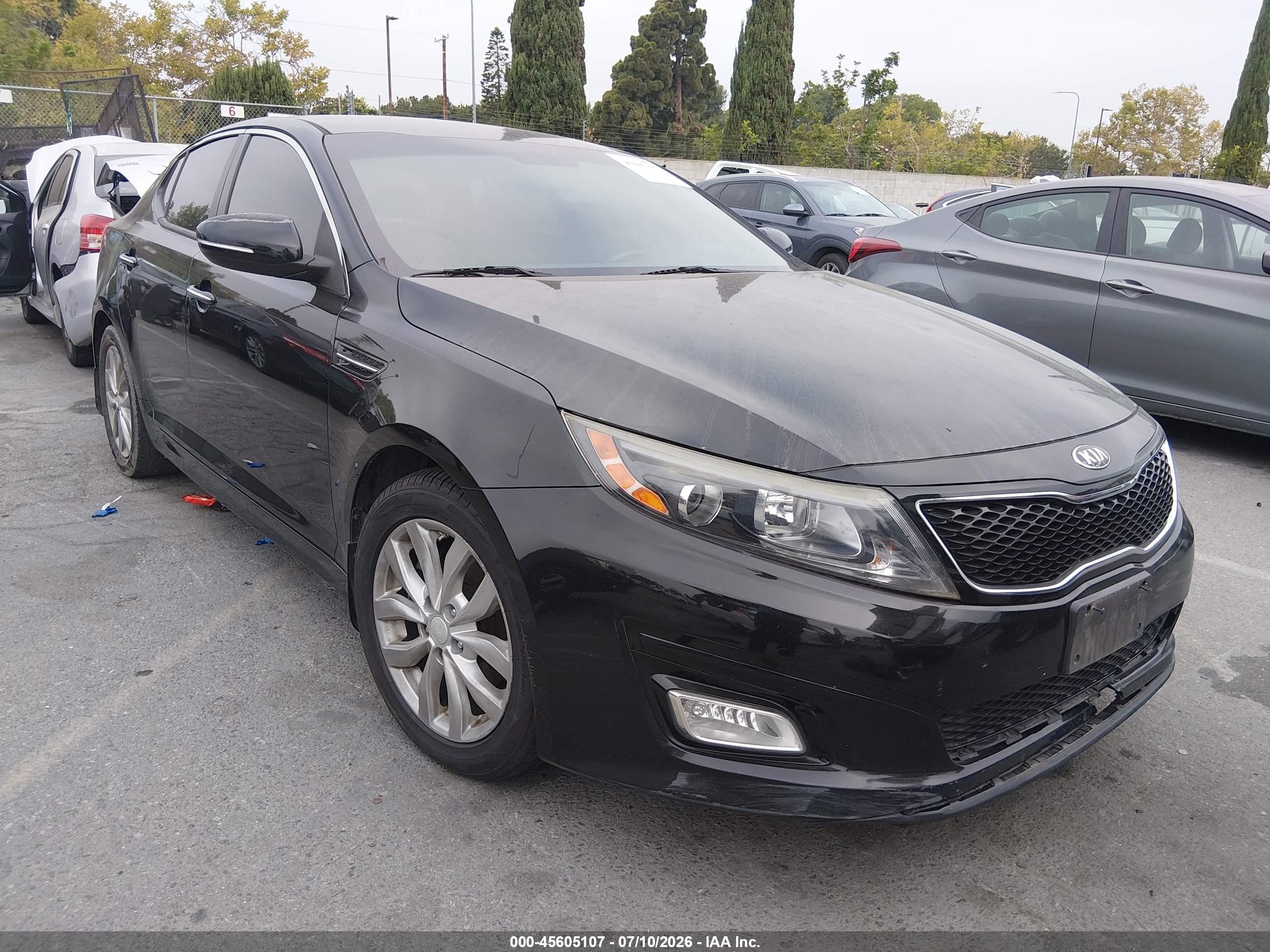 2015 Kia Optima EX, VIN 5XXGN4A76FG393268 — Mechanical