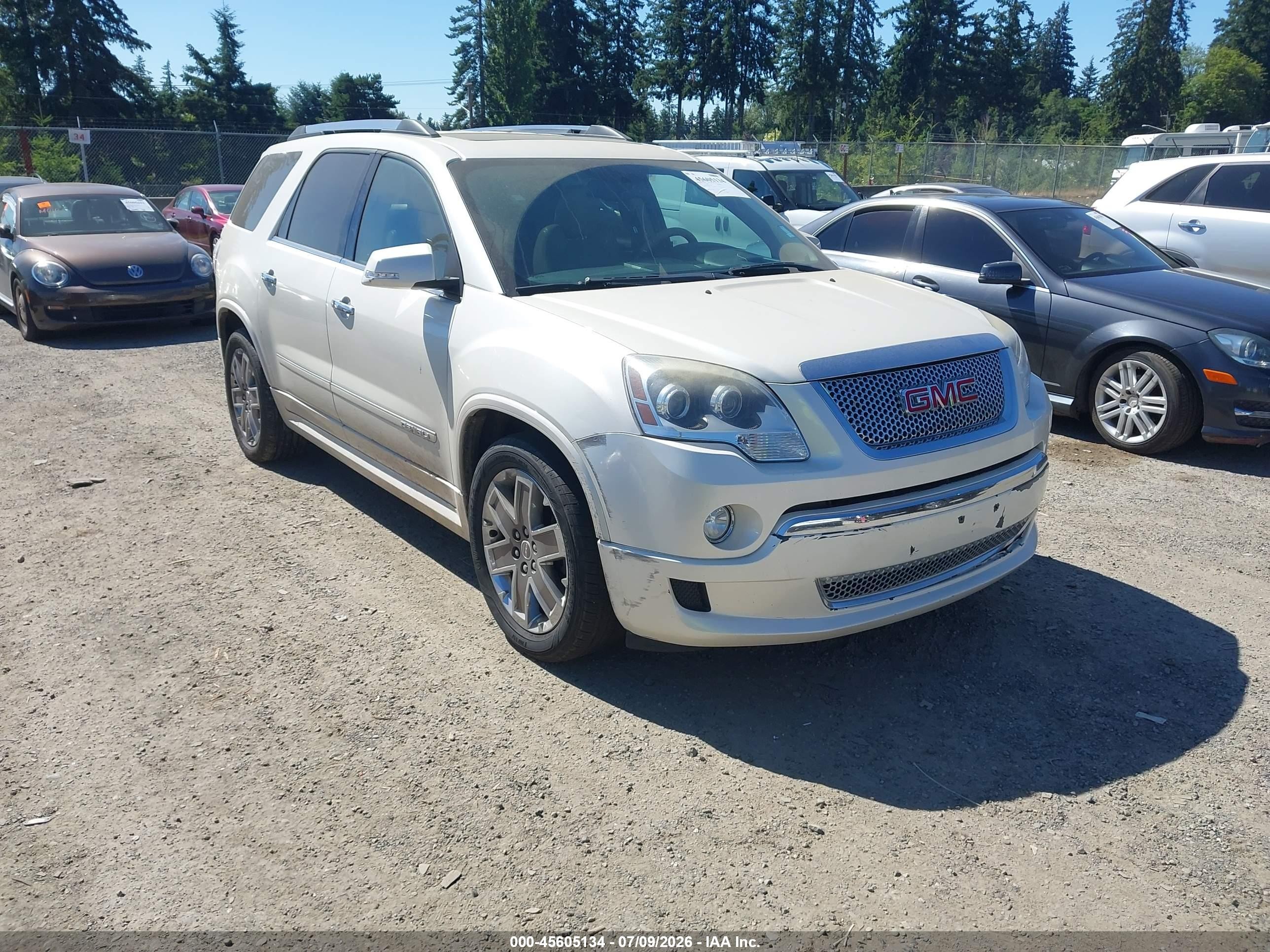 2012 GMC Acadia Denali, VIN 1GKKRTED2CJ303070 — Normal wear