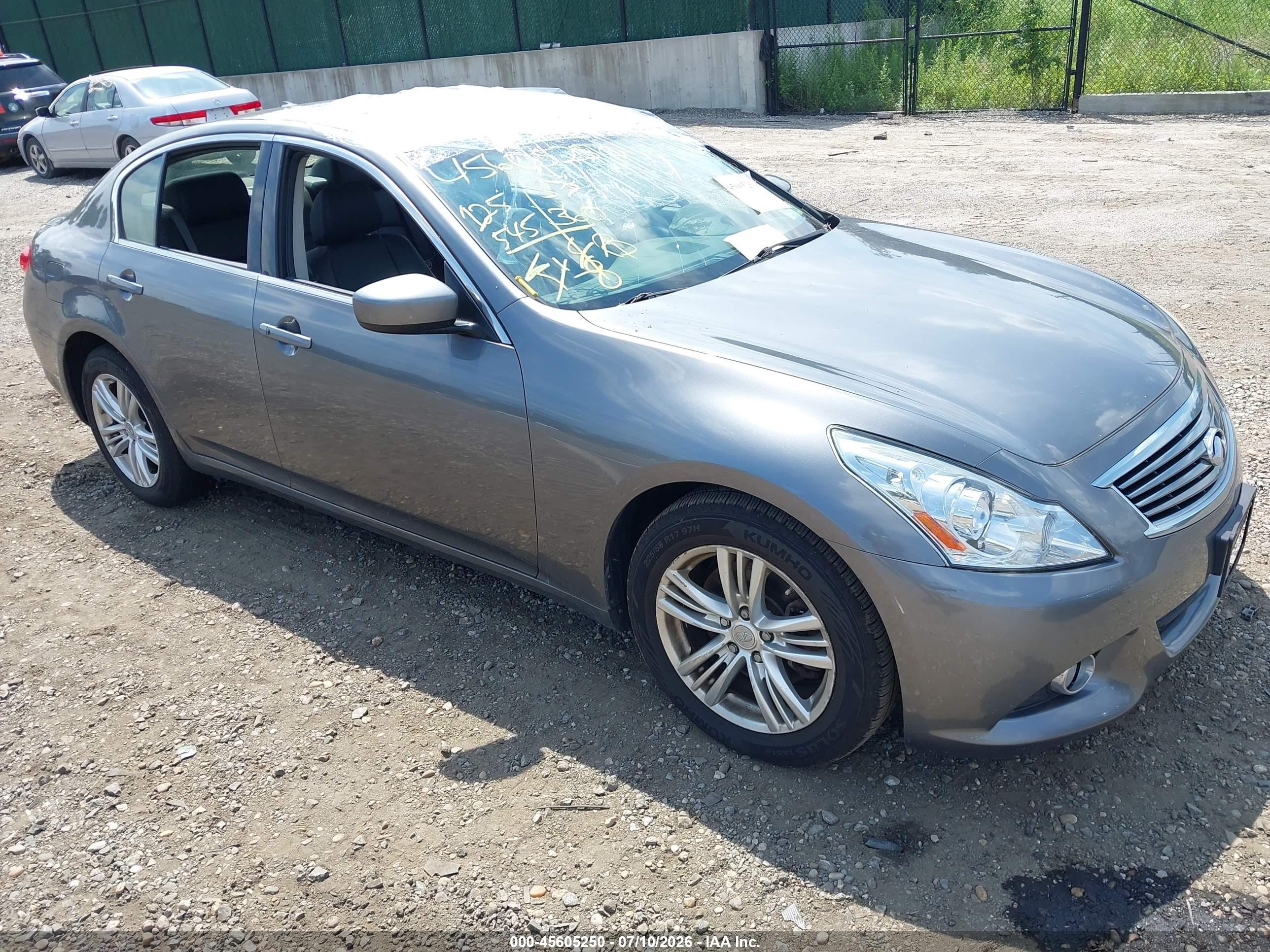 2015 Infiniti Q40, VIN JN1CV6AR9FM523519 — Roof