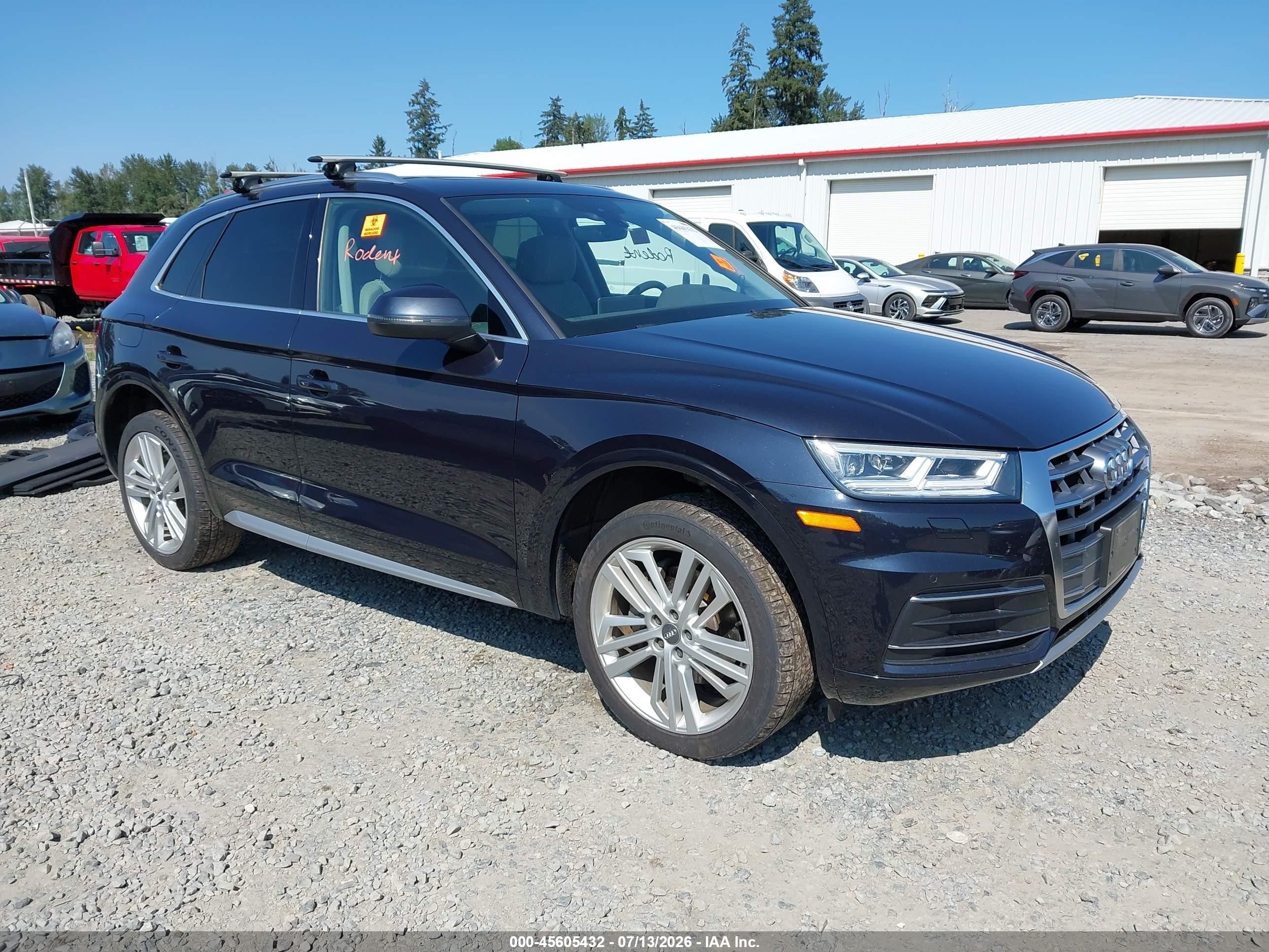 2019 Audi Q5 Premium Plus, VIN WA1BNAFY0K2030081 — Side