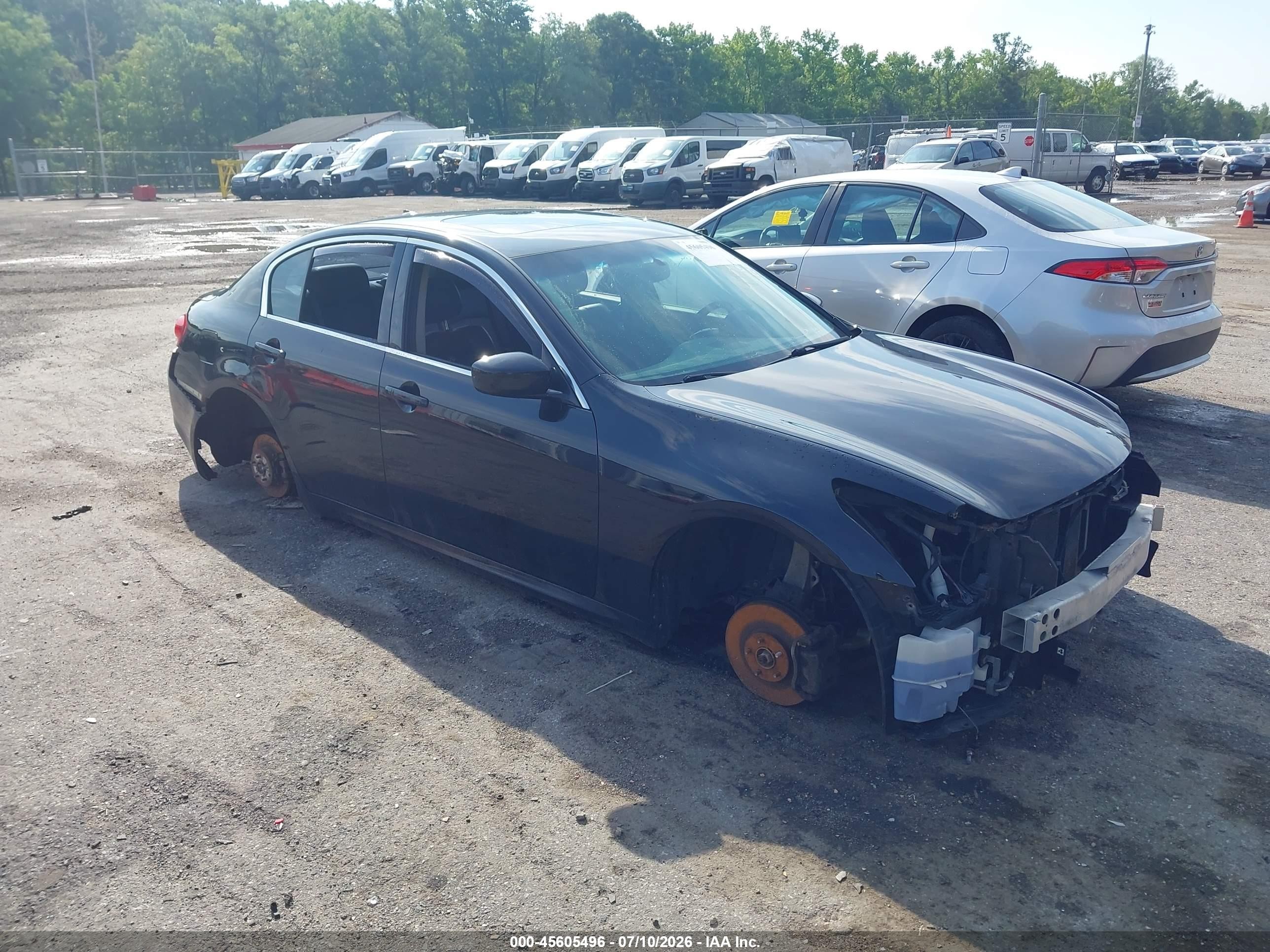 2012 Infiniti G37 x, VIN JN1CV6AR8CM674248 — Normal wear