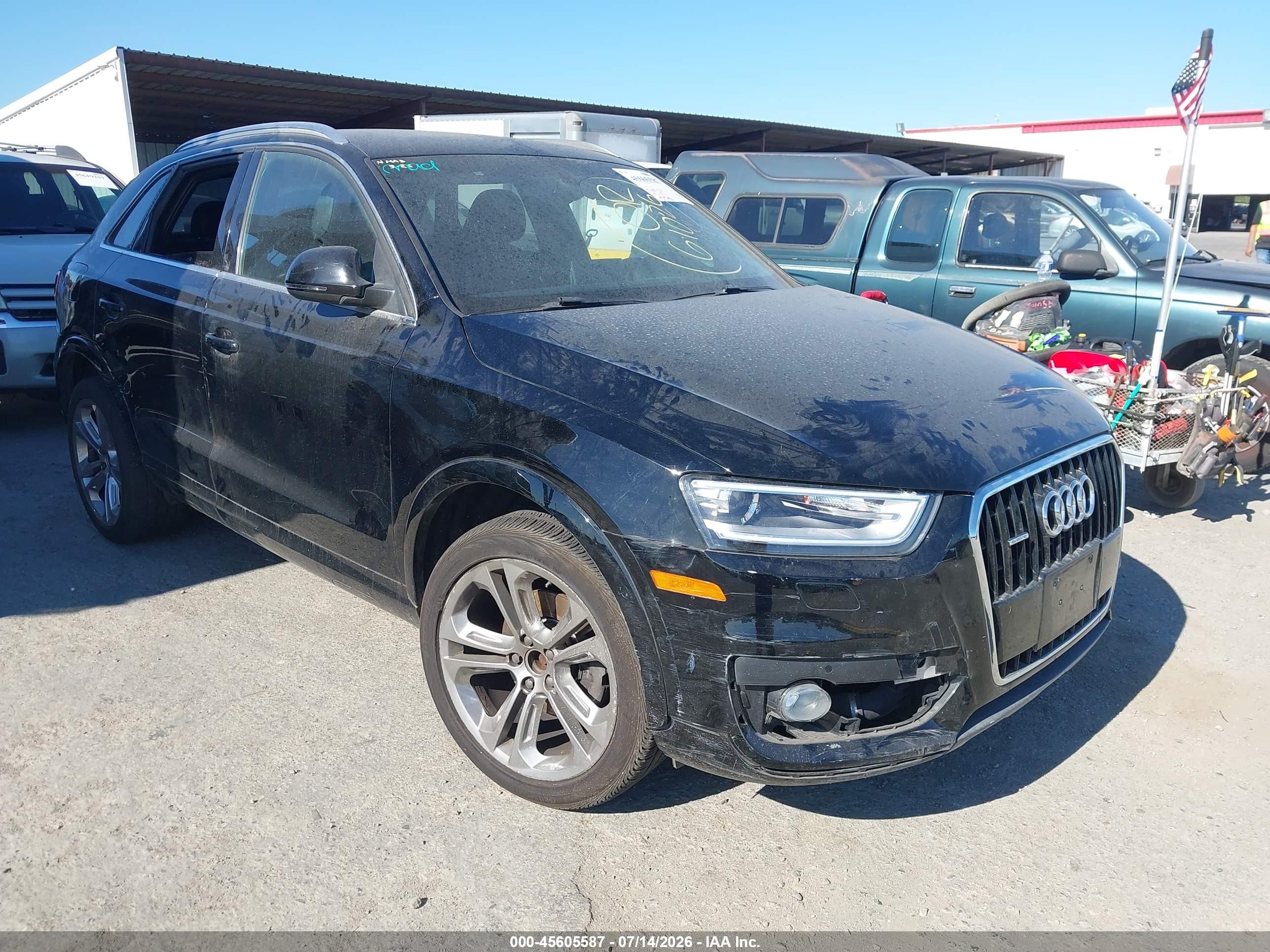 2015 Audi Q3 Prestige, VIN WA1GFCFS5FR008987 — После угона
