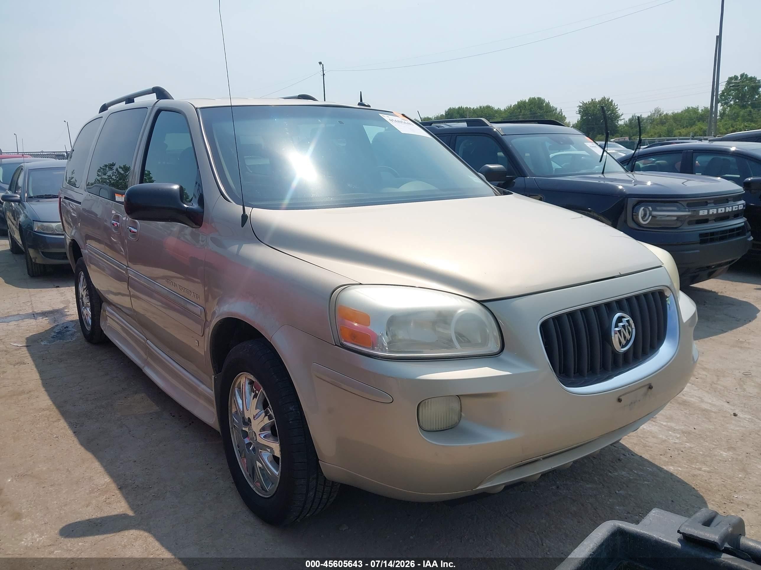 2007 Buick Terraza CXL, VIN 4GLDV13147D163152 — Normal wear