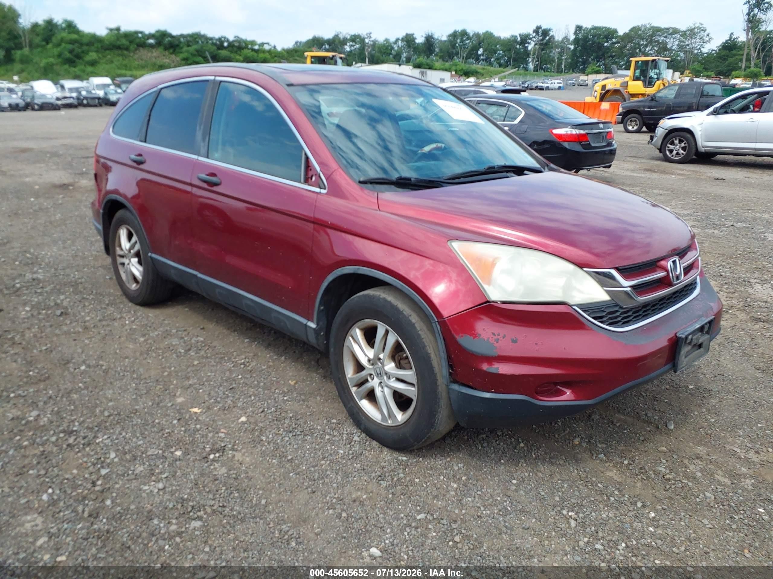 2010 Honda CR-V EX, VIN 5J6RE4H5XAL047272 — Normal wear