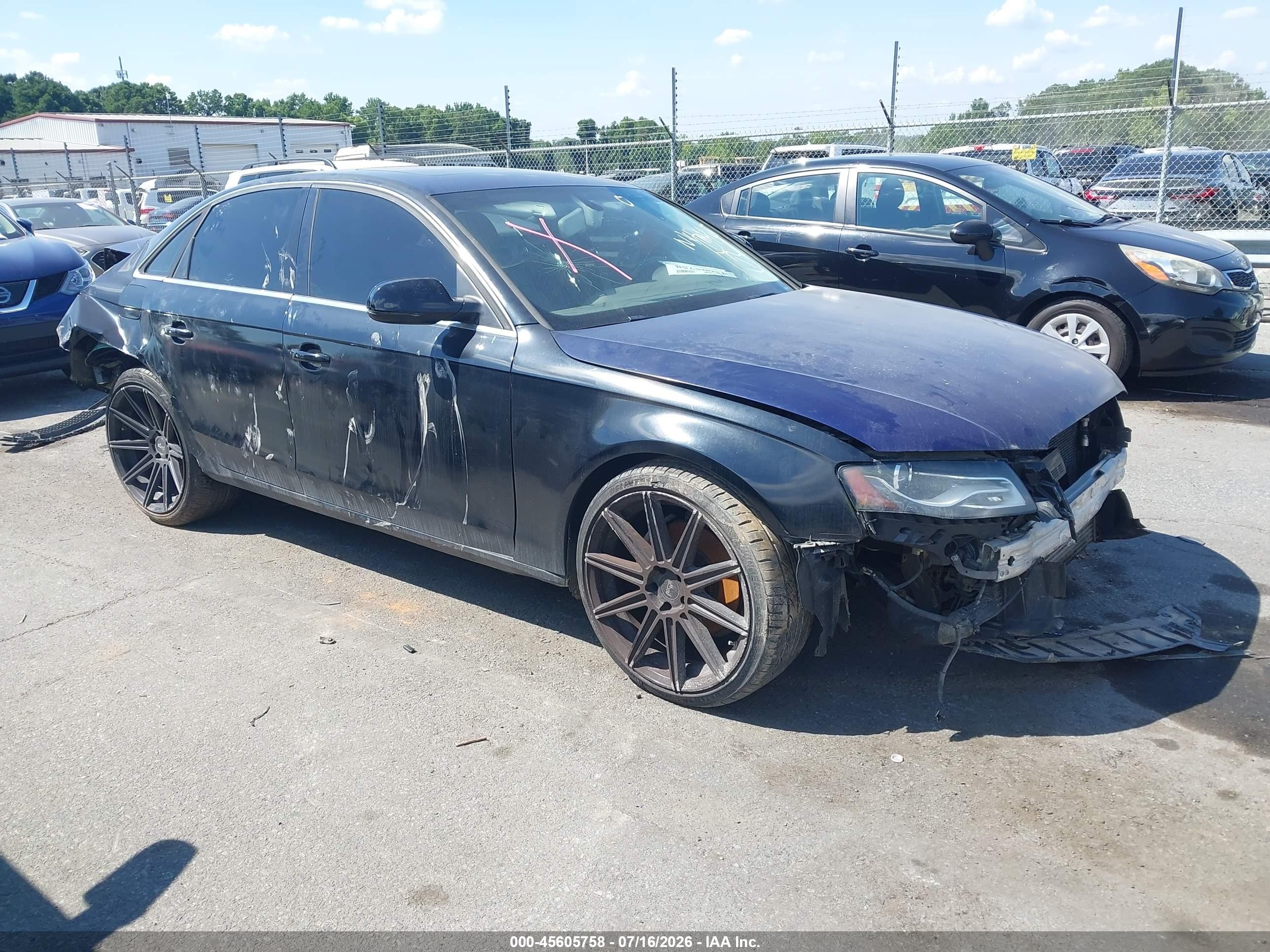 2011 Audi A4 Premium Plus, VIN WAUFFAFL0BN039500 — All over