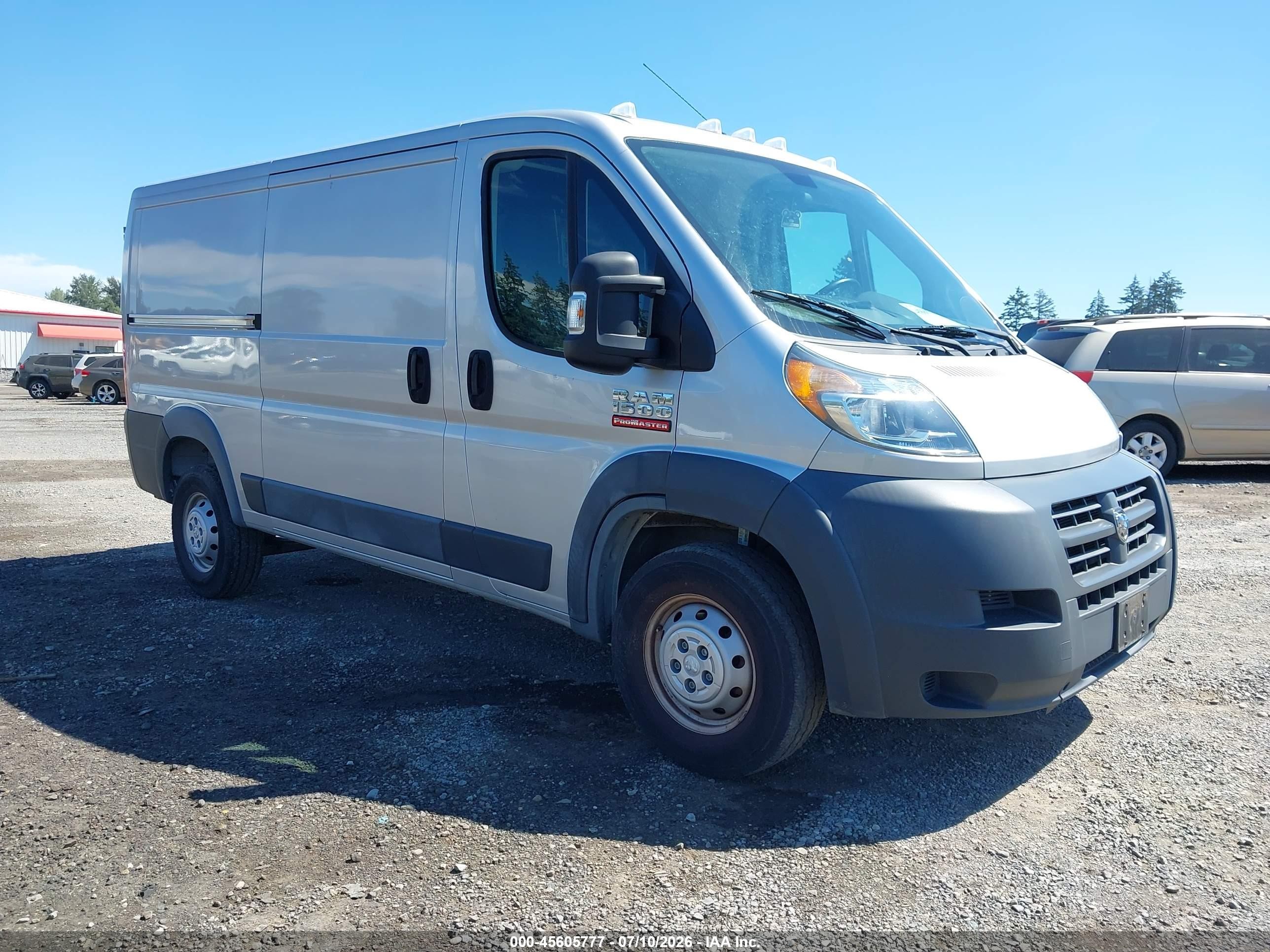 2017 Ram ProMaster Cargo, VIN 3C6TRVAG8HE506035 — Обычный износ