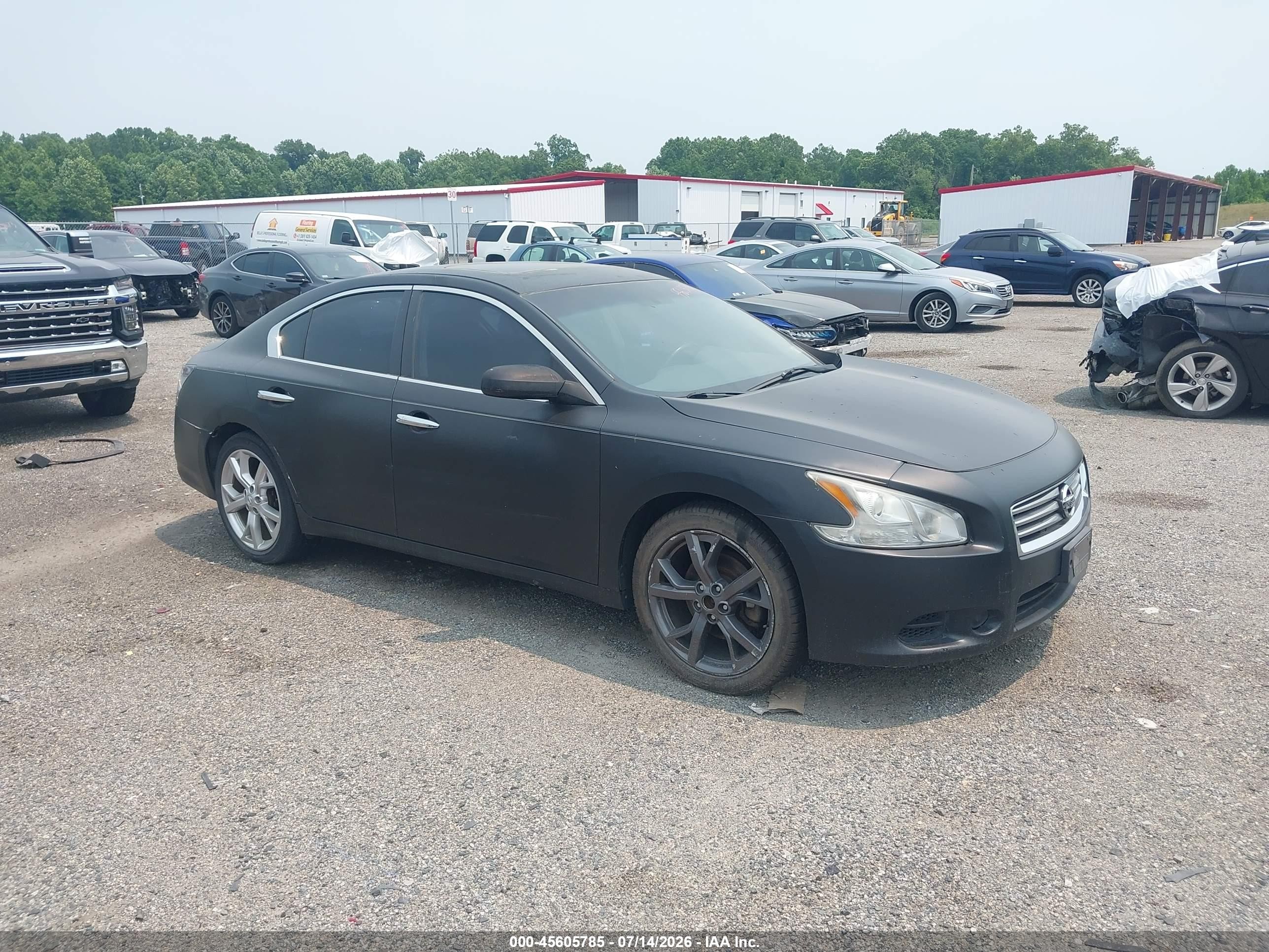 2012 Nissan Maxima SV, VIN 1N4AA5AP5CC820867 — Обычный износ