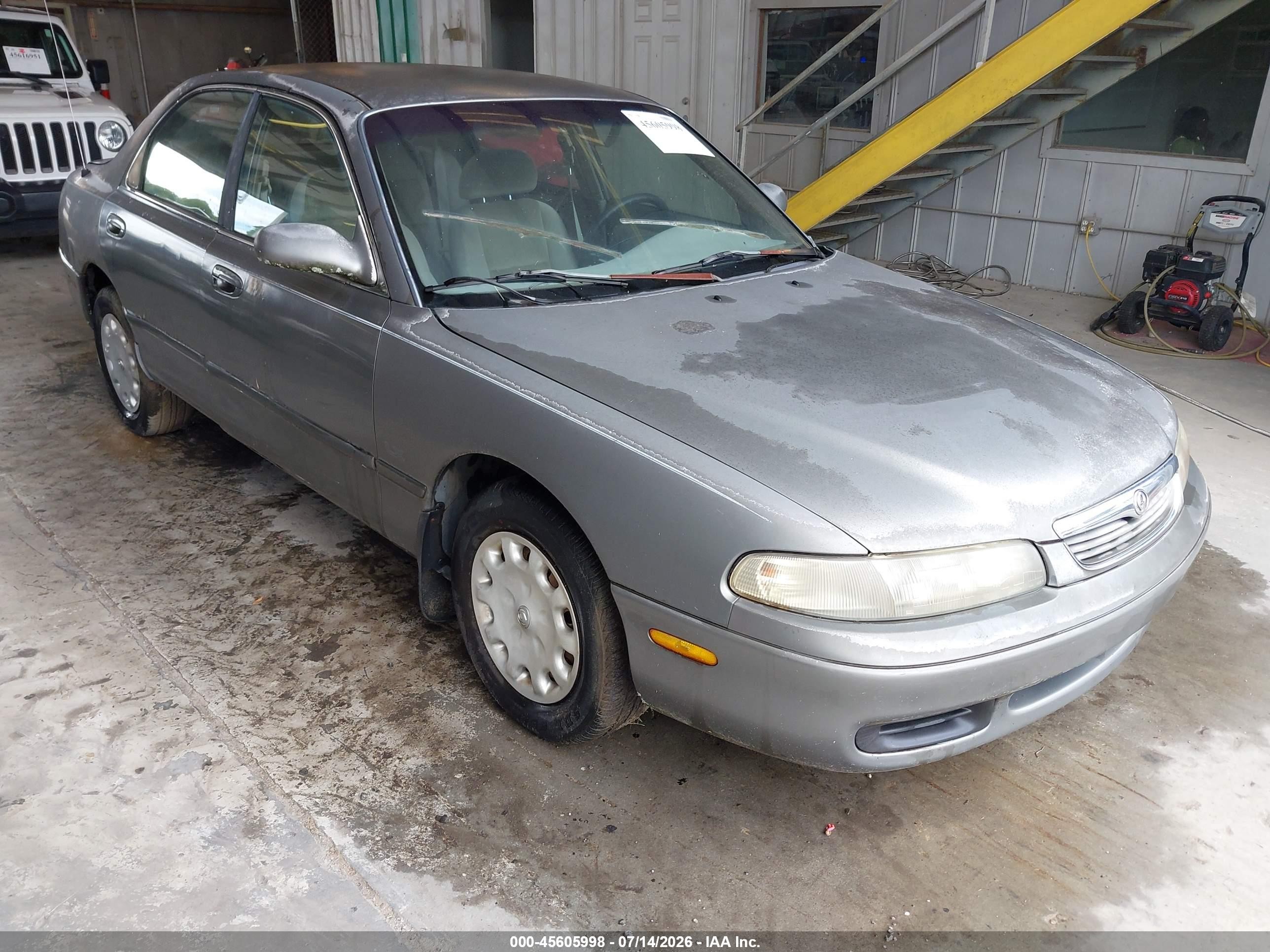 1996 Mazda 626 DX, VIN 1YVGE22C3T5508533 — Normal wear