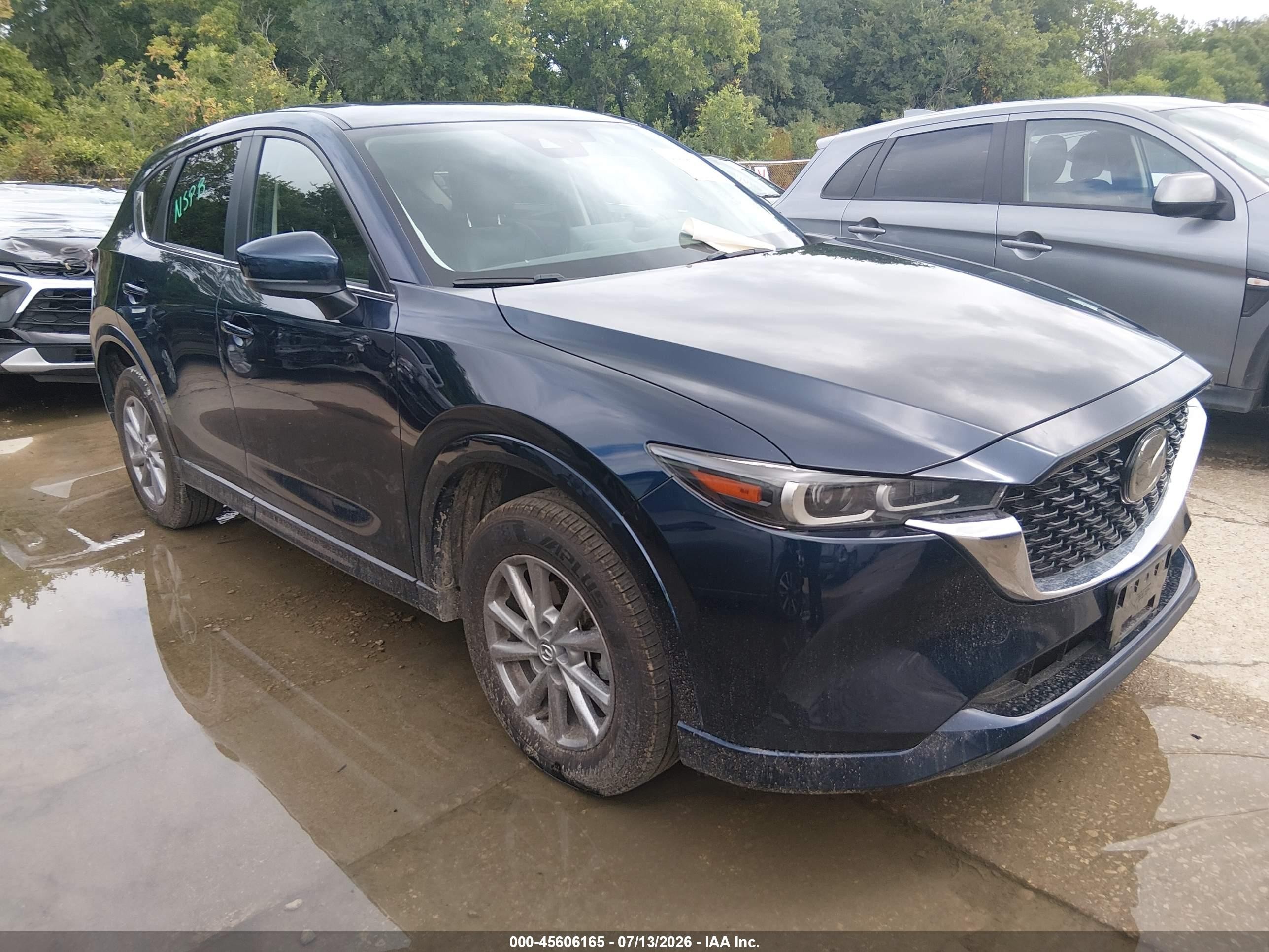 2025 Mazda CX-5 S Preferred, VIN JM3KFBCL0S0674801 — Water / flood