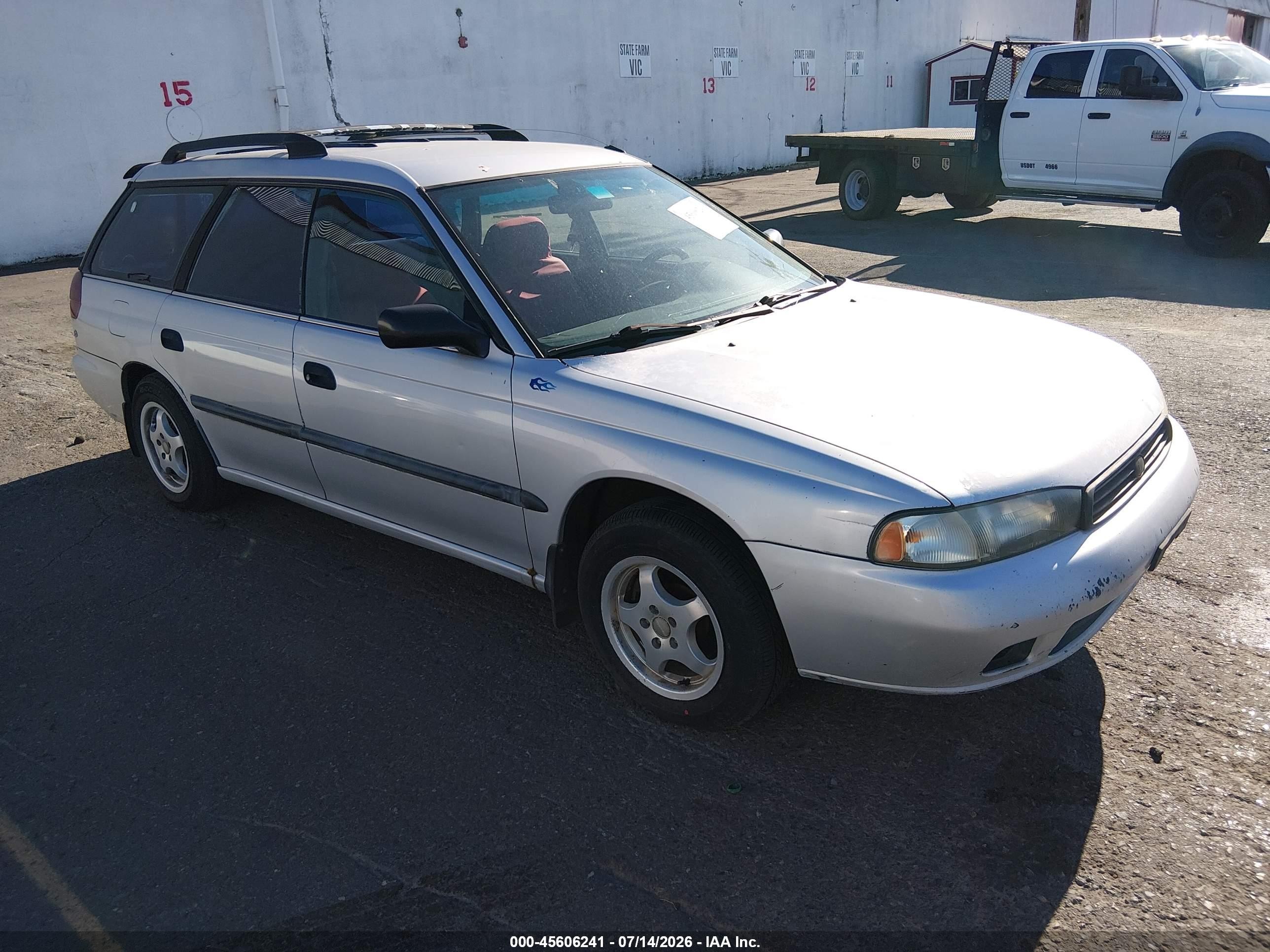 1996 Subaru Legacy L, VIN 4S3BK4356T7937528 — Обычный износ