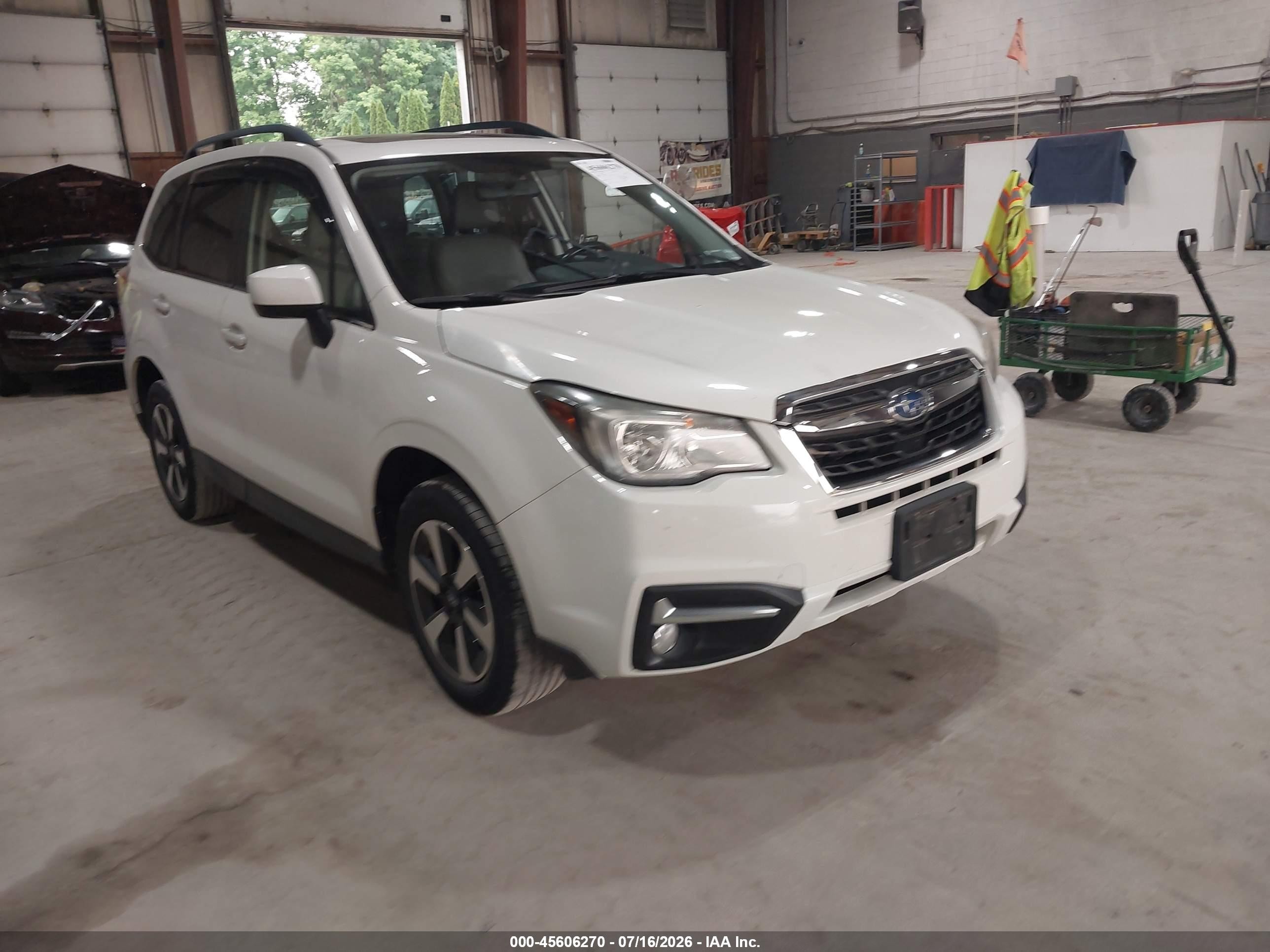 2018 Subaru Forester Limited, VIN JF2SJAJC0JH550047 — Electrical