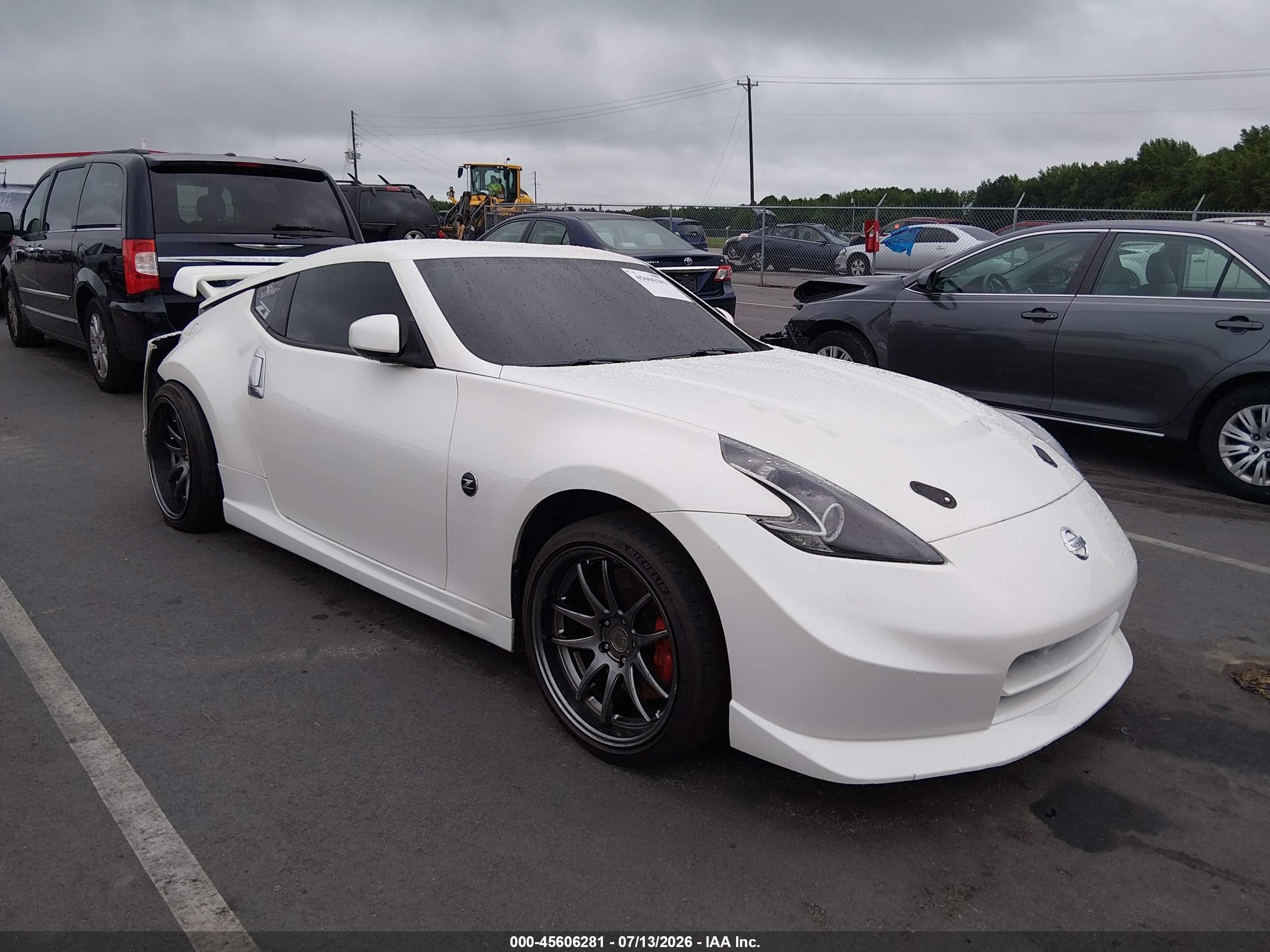 2012 Nissan 370Z, VIN JN1AZ4EH9CM561233 — Rear end