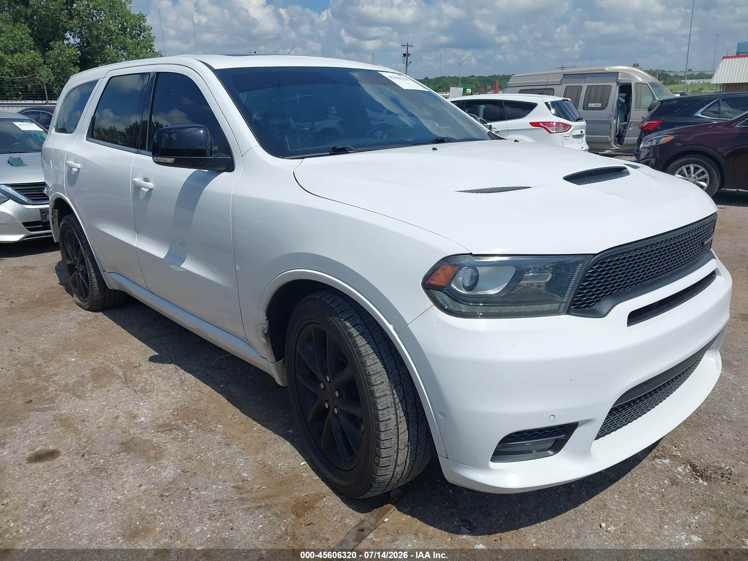 2018 Dodge Durango R/T, VIN 1C4SDJCT0JC498130 — Rear end