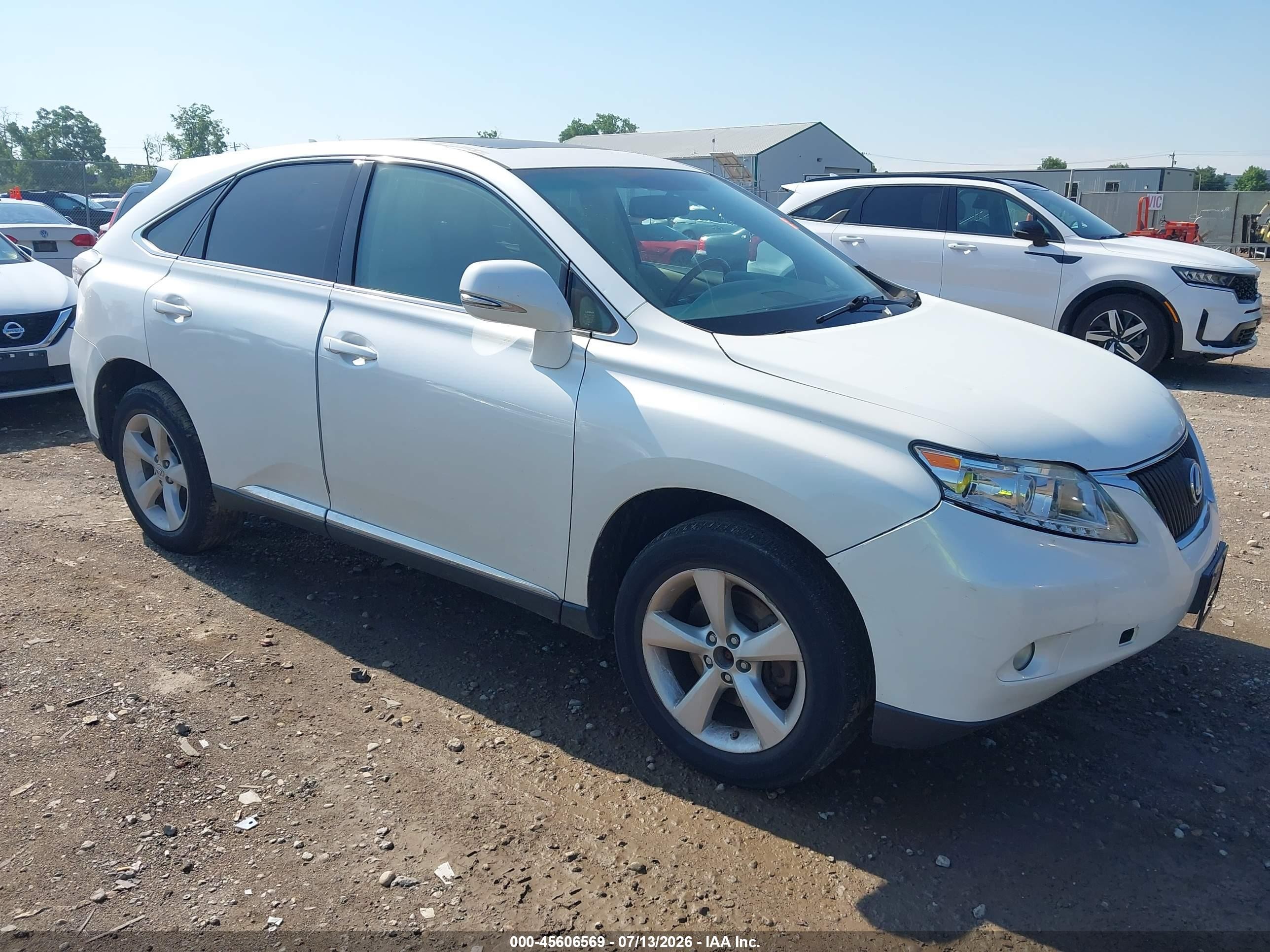 2012 Lexus RX 350, VIN JTJZK1BA5C2414023 — Normal wear