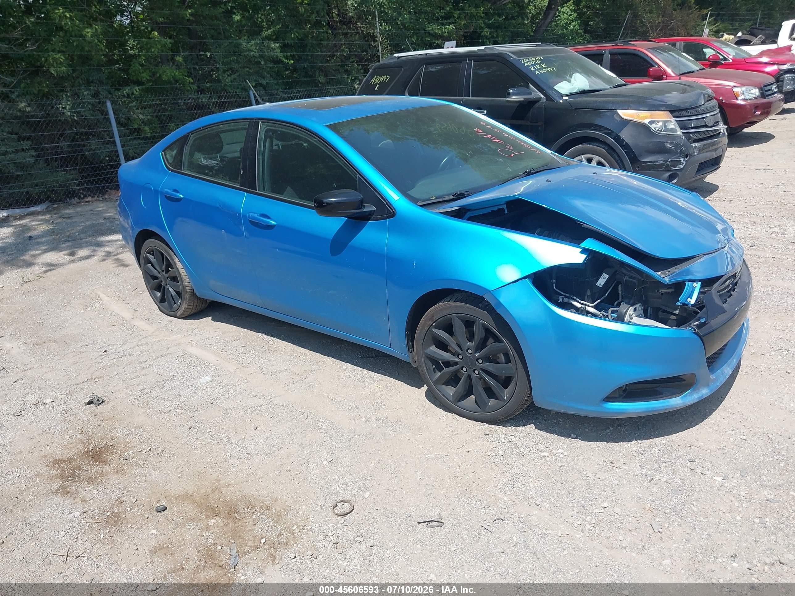 2016 Dodge Dart SXT Sport, VIN 1C3CDFFAXGD820517 — Normal wear