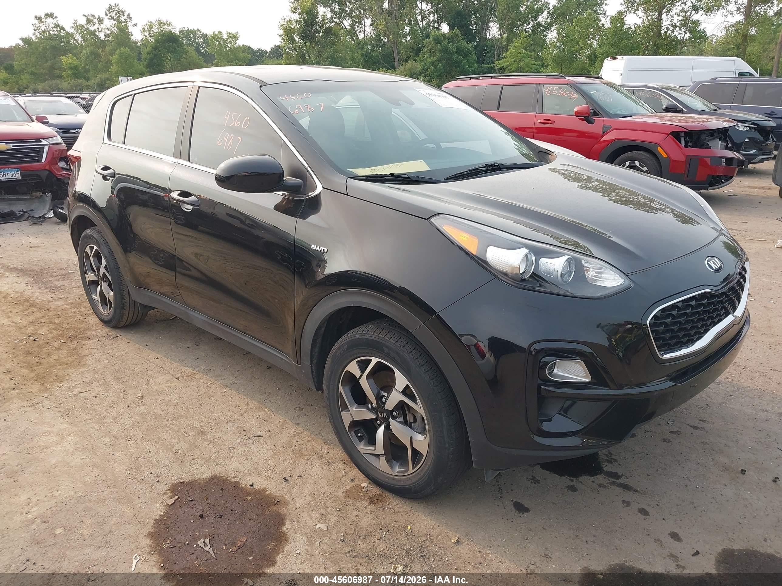 2022 Kia Sportage LX, VIN KNDPMCAC9N7946898 — Undercarriage