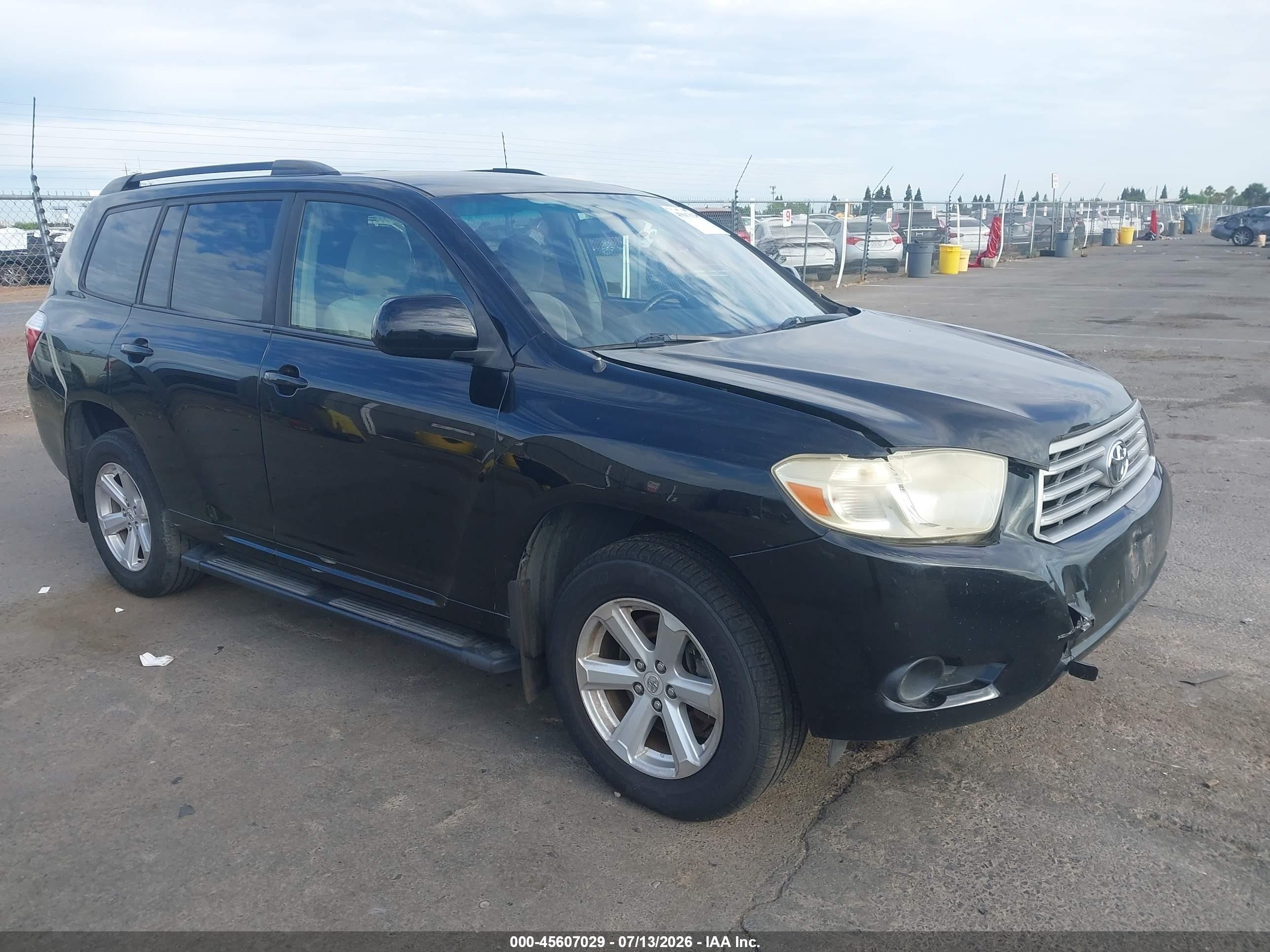 2008 Toyota Highlander, VIN JTEES41A982044170 — Front end