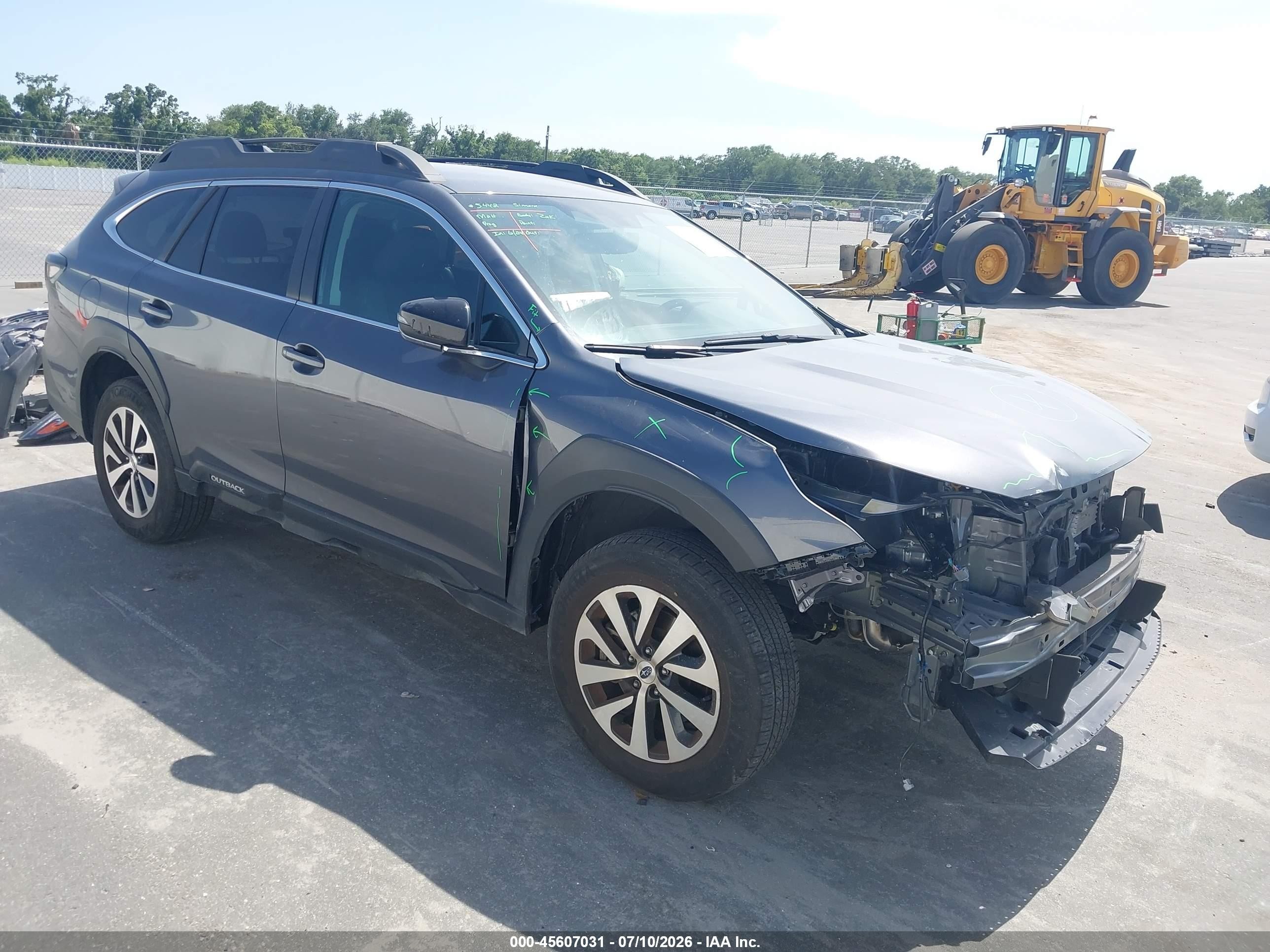 2025 Subaru Outback Premium, VIN 4S4BTADC9S3141446 — Front end