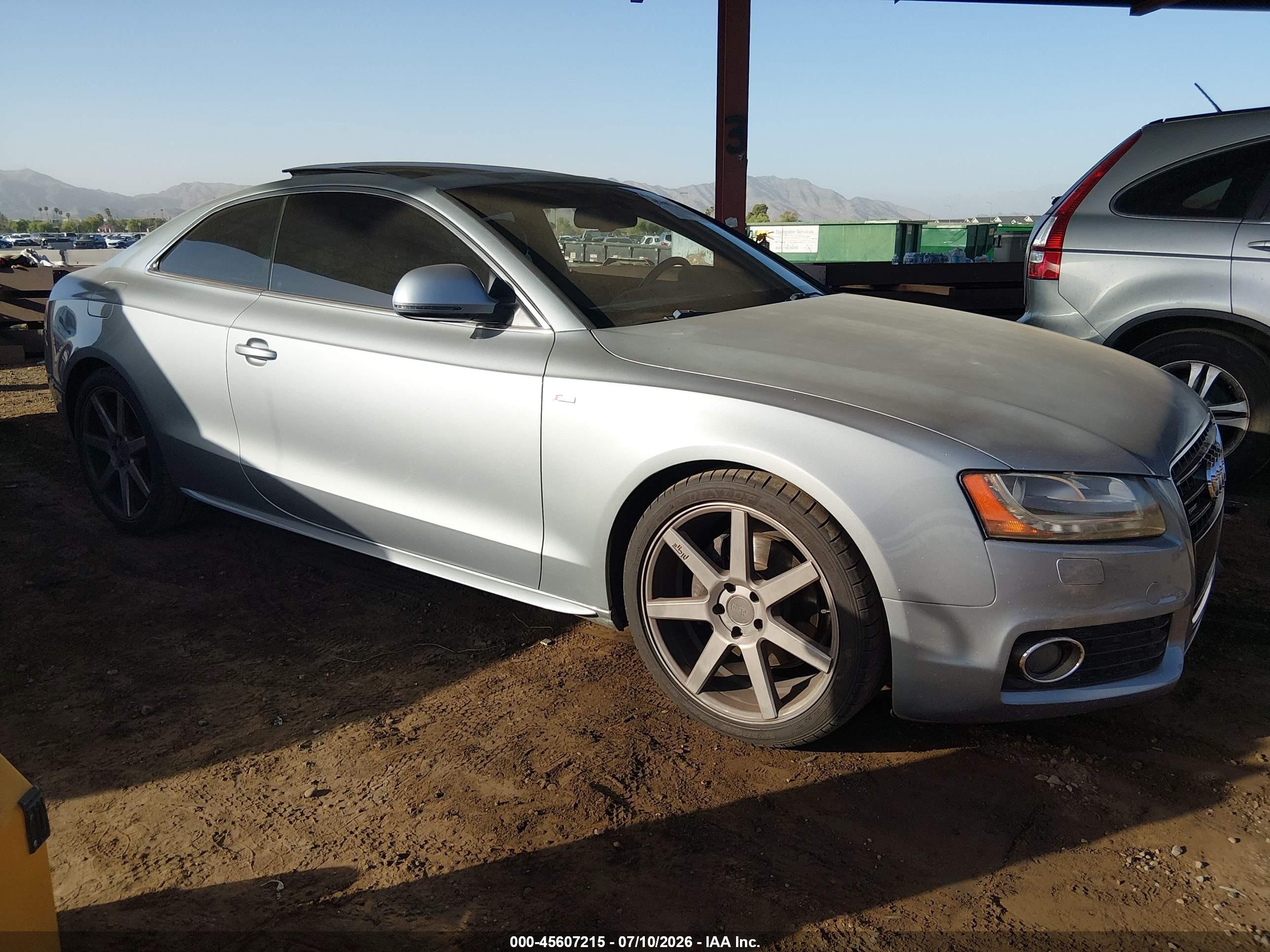 2009 Audi A5, VIN WAUDK78T69A010653 — Normal wear