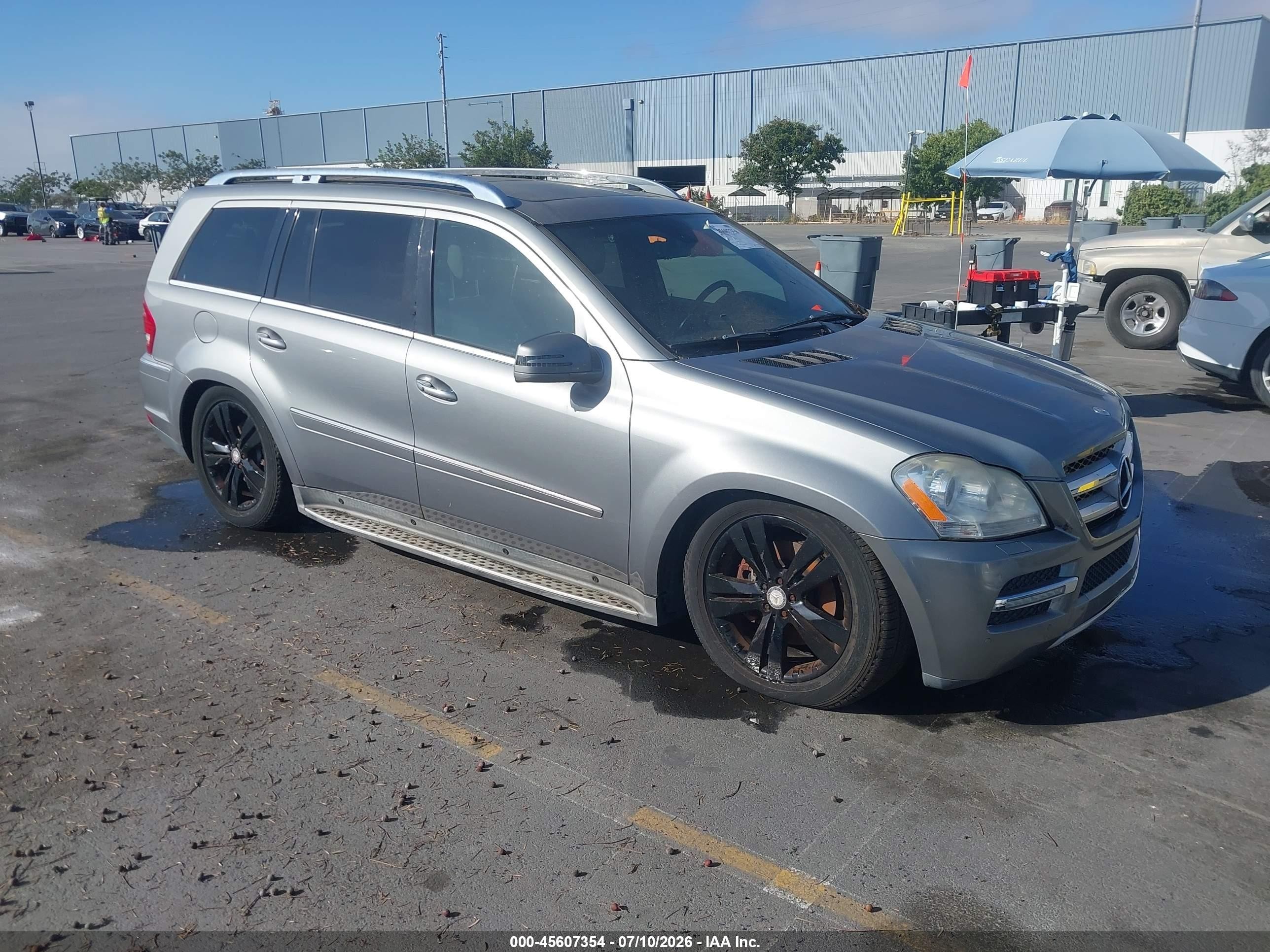 2012 Mercedes-Benz GL 450, VIN 4JGBF7BE1CA766497 — Normal wear