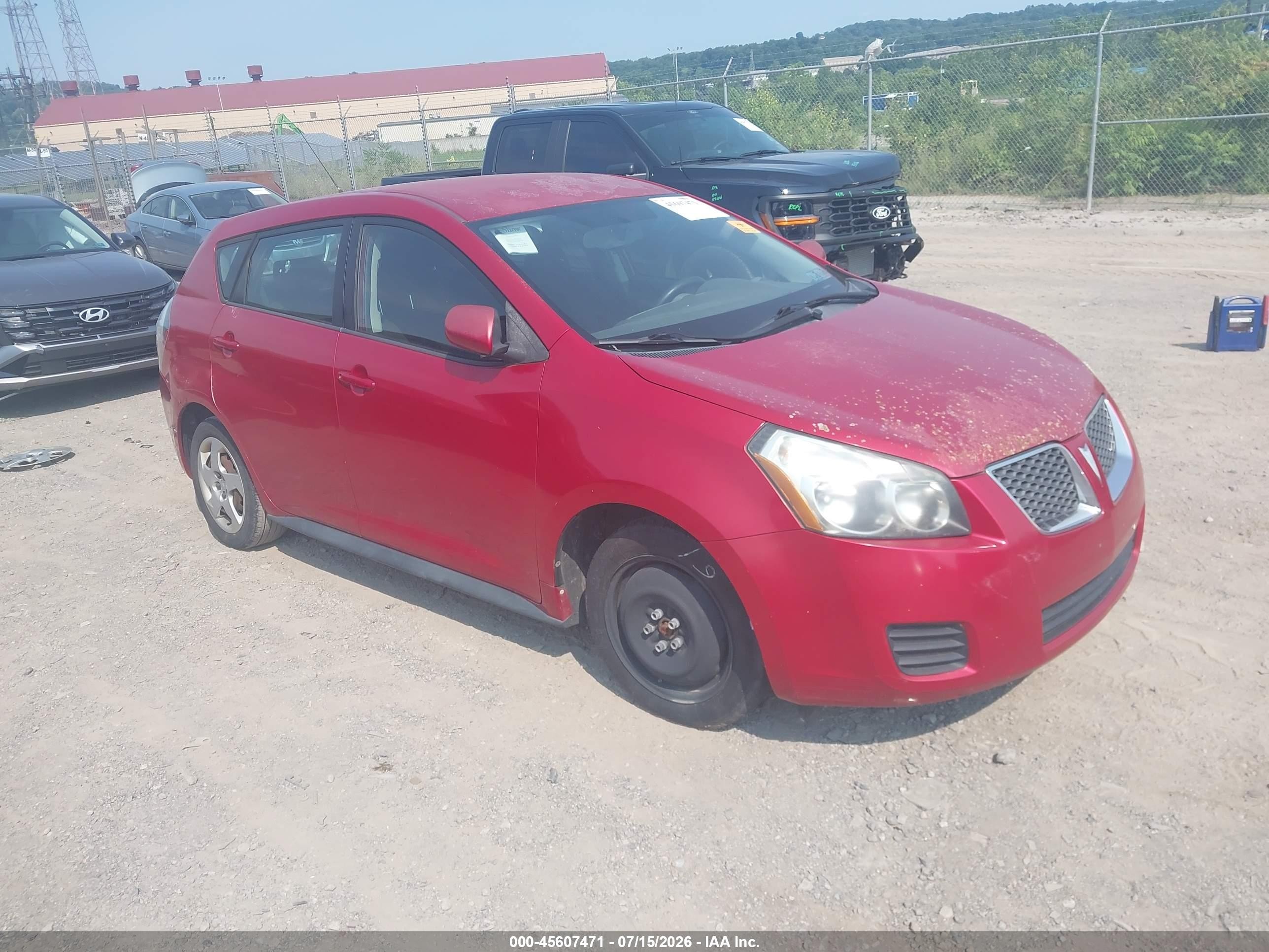 2010 Pontiac Vibe 1SA, VIN 5Y2SP6E82AZ413086 — Normal wear