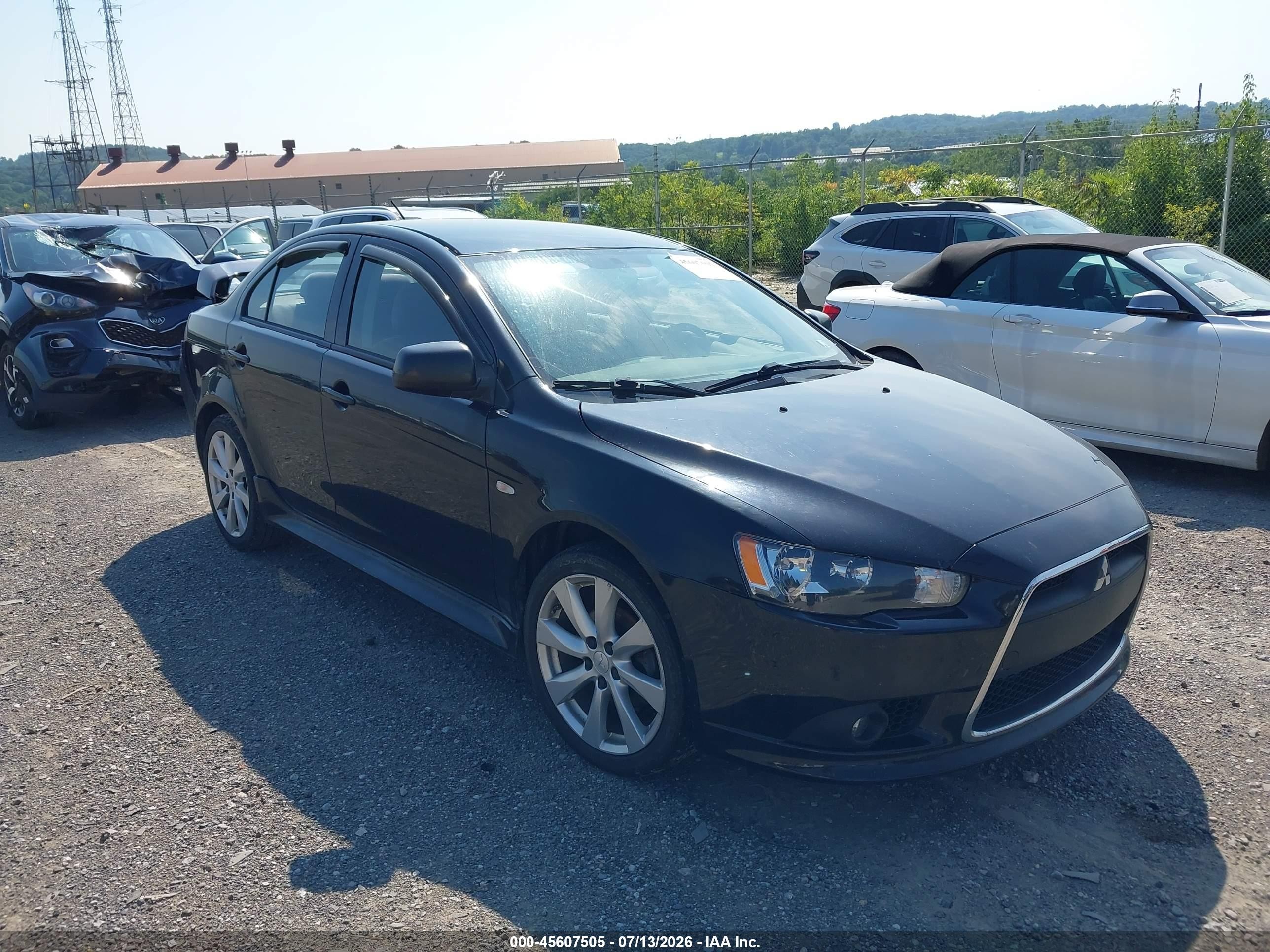 2014 Mitsubishi Lancer GT, VIN JA32U8FW5EU006494 — Rear end
