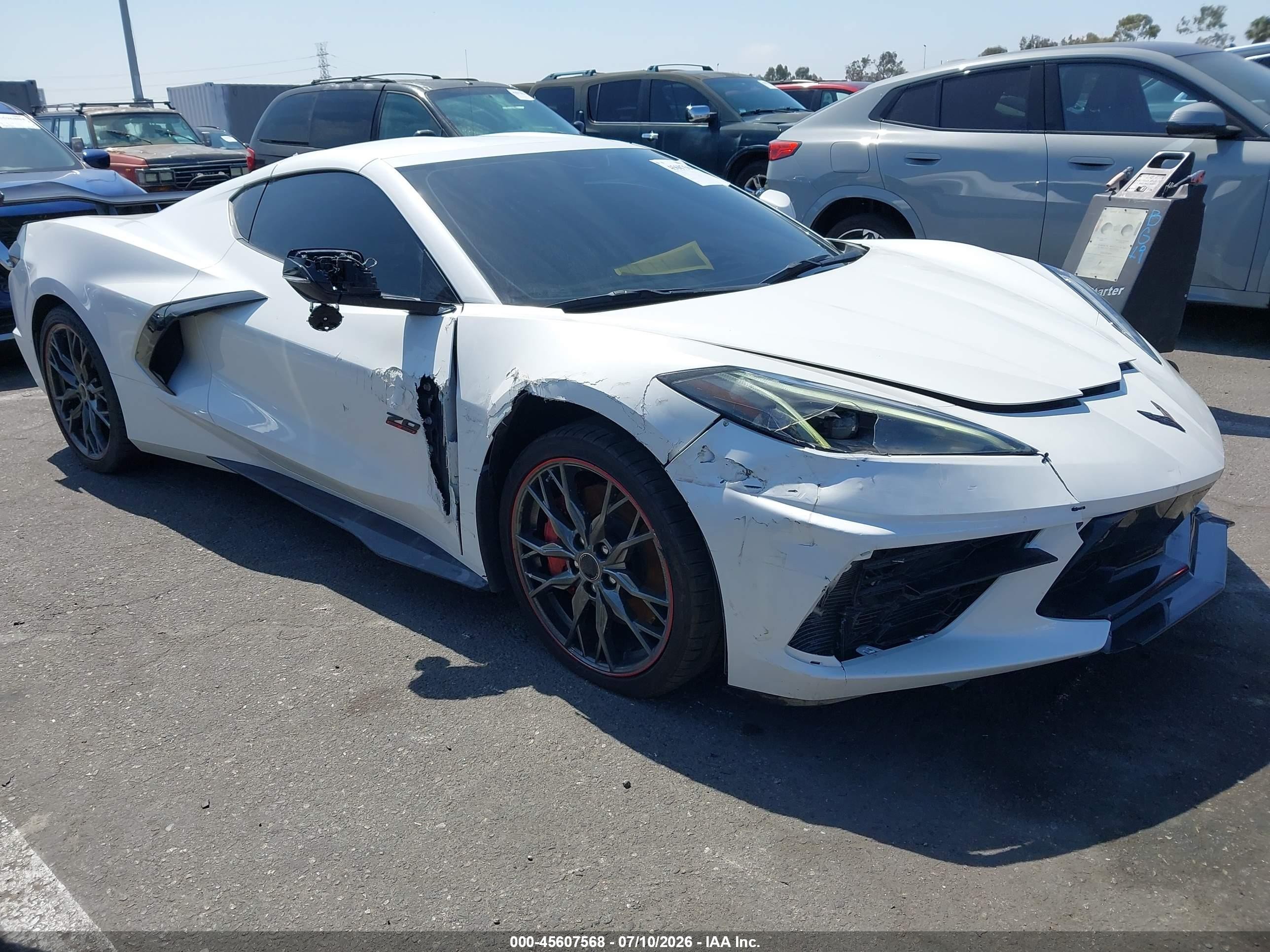 2023 Chevrolet Corvette 3LT, VIN 1G1YC2D47P5502562 — Rear end
