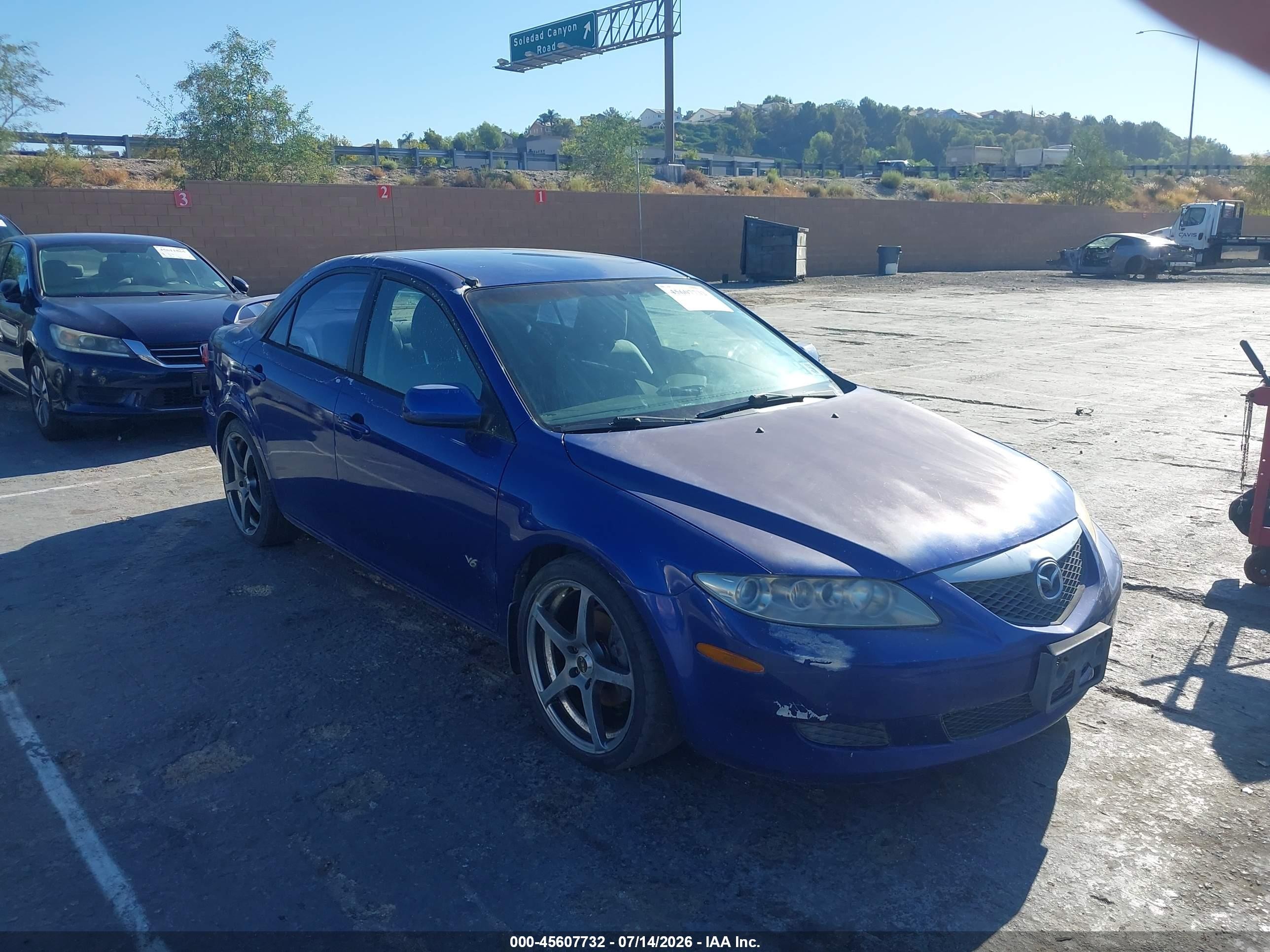 2003 Mazda 6 s, VIN 1YVHP80D735M20078 — Normal wear