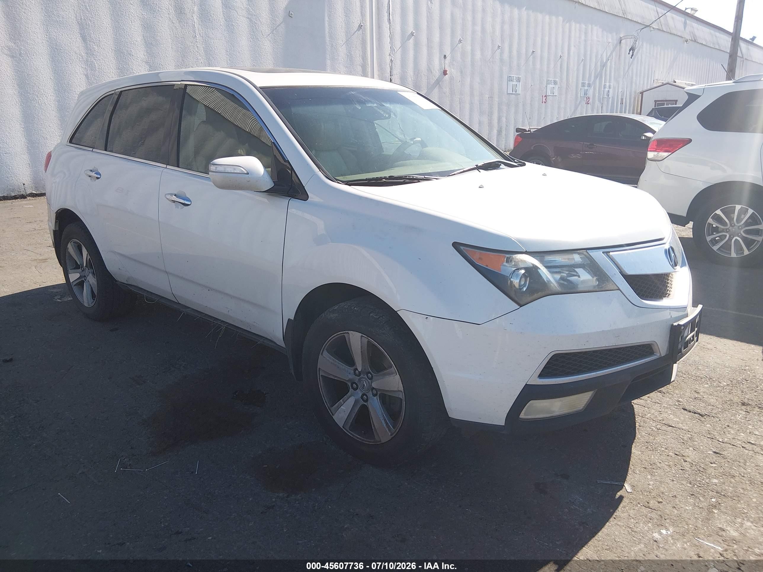 2010 Acura MDX, VIN 2HNYD2H26AH528903 — Normal wear