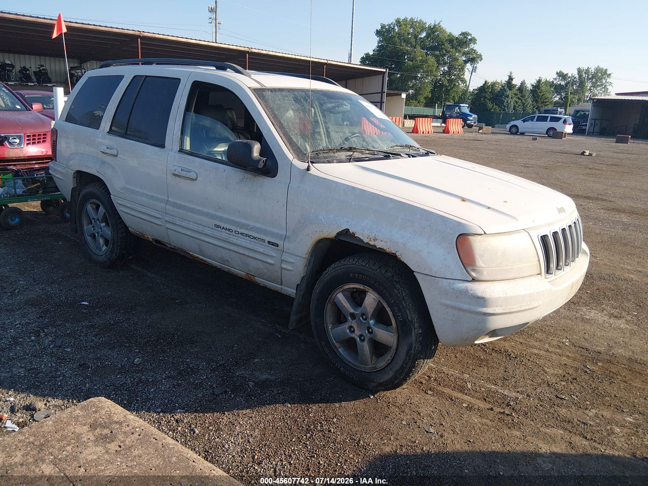 2003 Jeep Grand Cherokee Limited, VIN 1J4GW58N33C501813 — Обычный износ