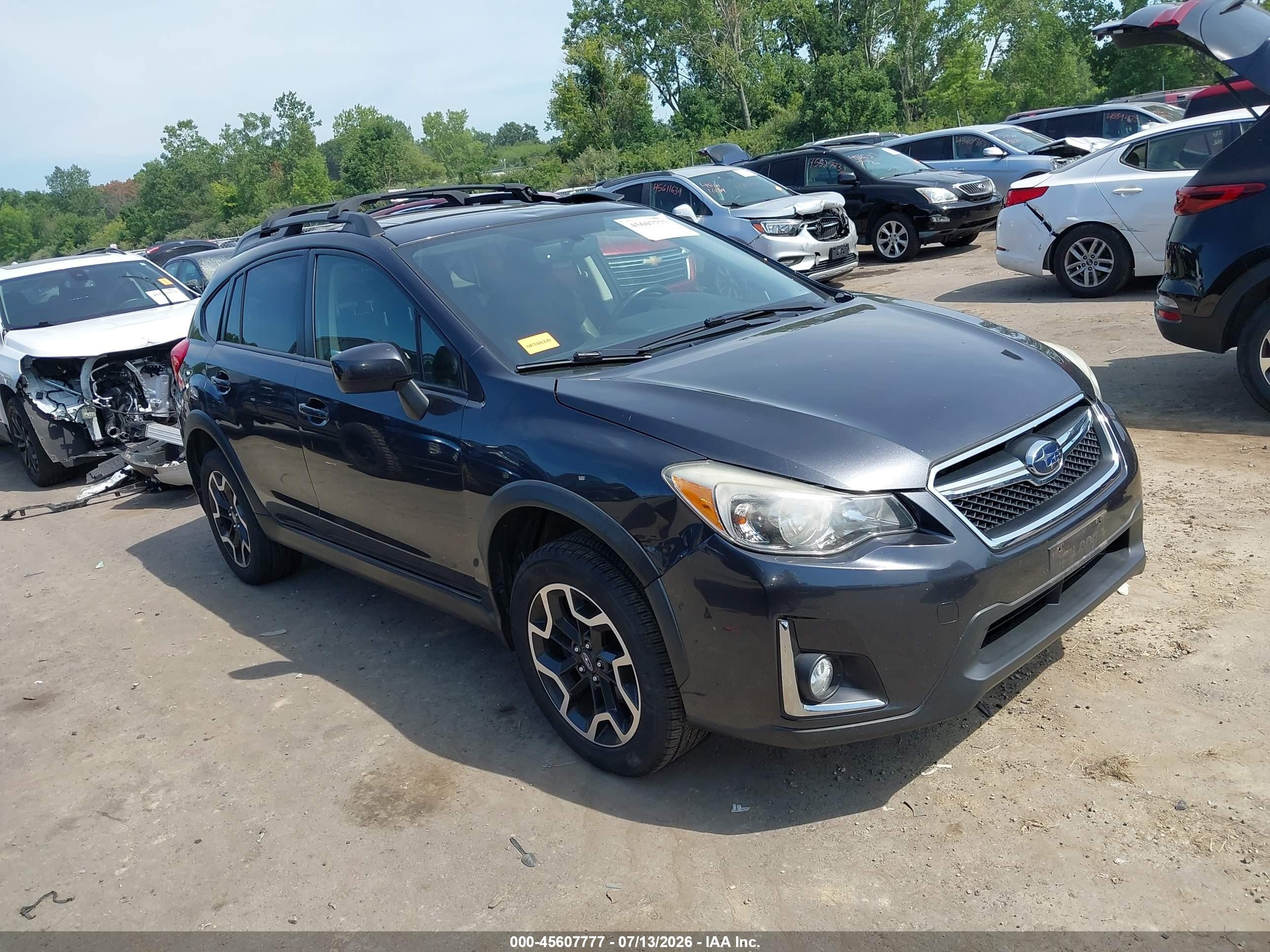 2017 Subaru Crosstrek Premium, VIN JF2GPABC0H8263434 — Крыша