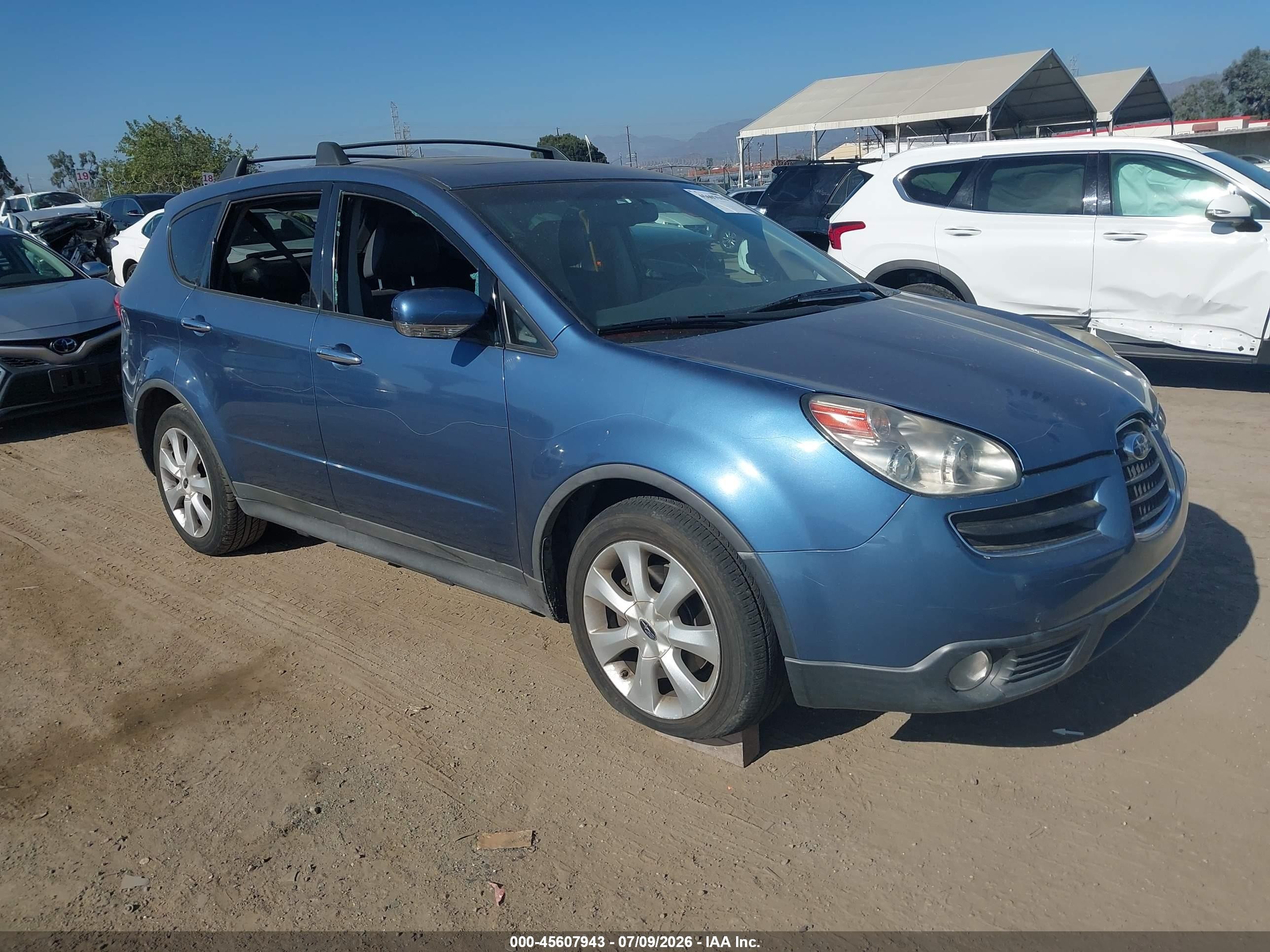 2007 Subaru Tribeca Limited, VIN 4S4WX82D674400597 — Vandalism