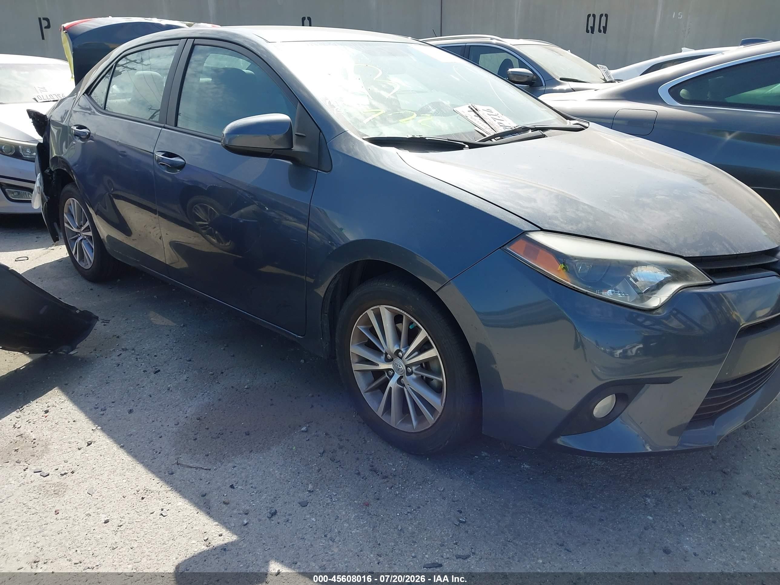 2014 Toyota Corolla LE Plus, VIN 5YFBURHE8EP147746 — Rear end