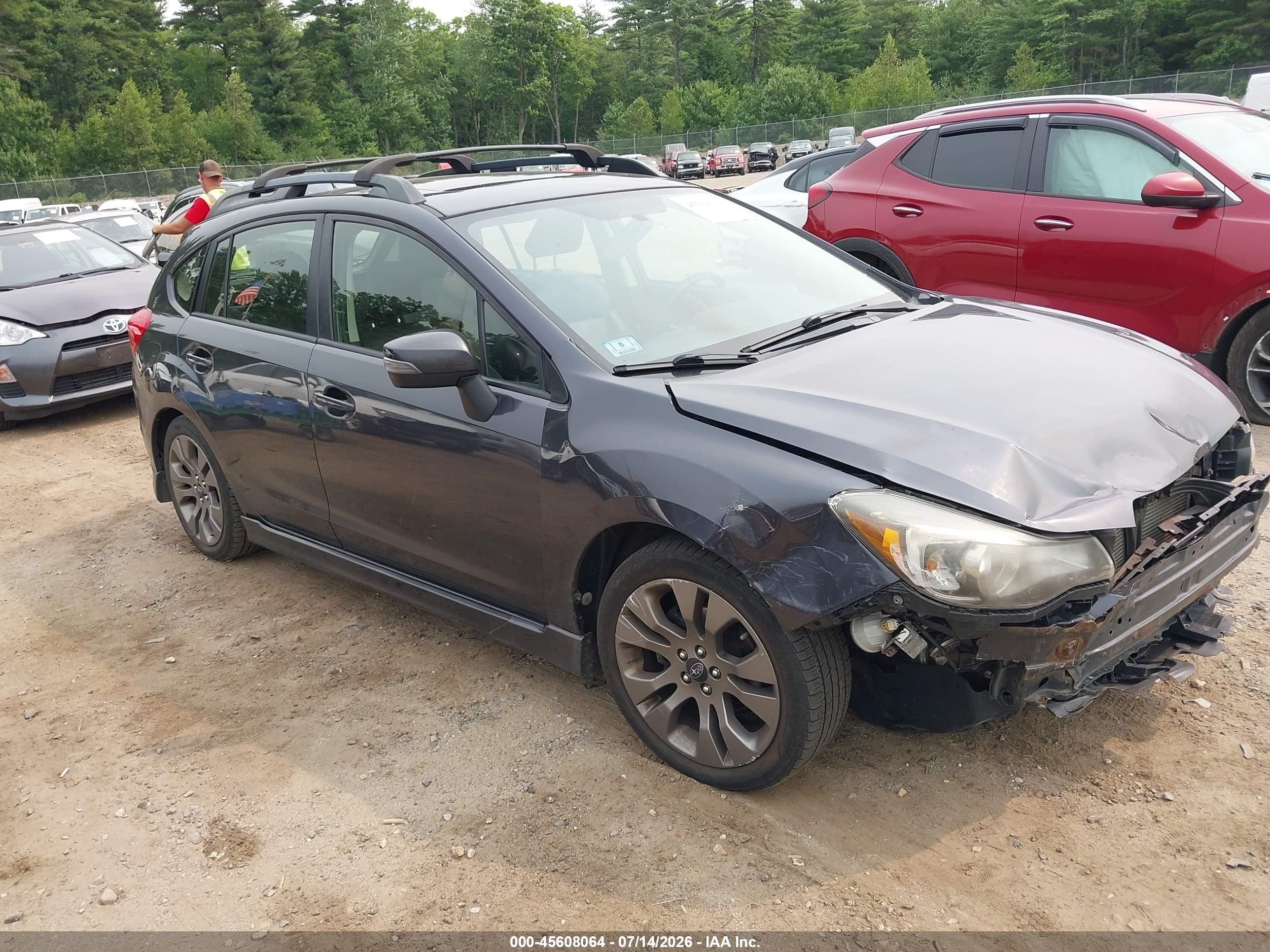 2015 Subaru Impreza Special Sports Limited, VIN JF1GPAW64FH284731 — Front end