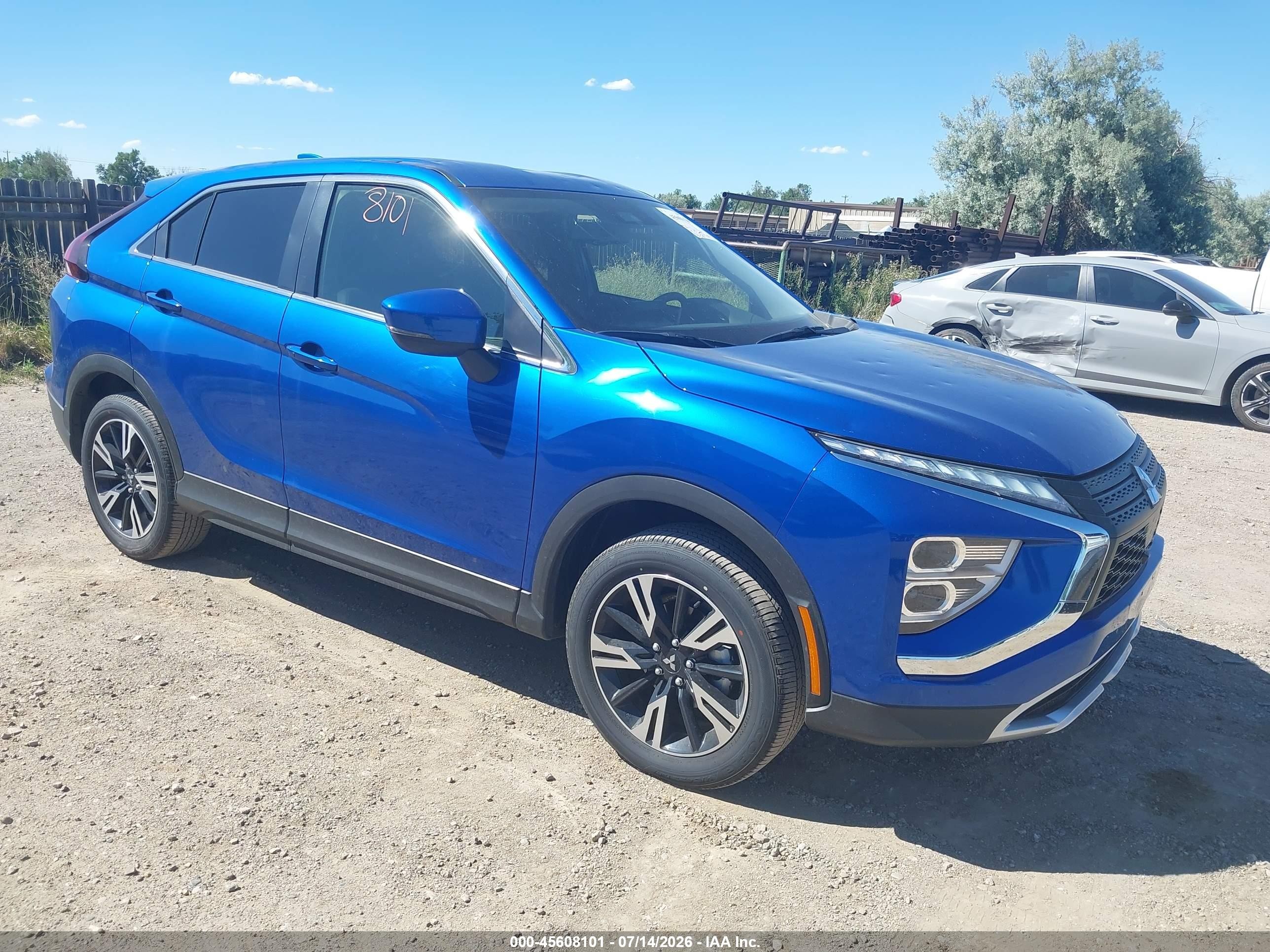 2026 Mitsubishi Eclipse Cross Black Edition, VIN JA4ATWAA0TZ009054 — Hail