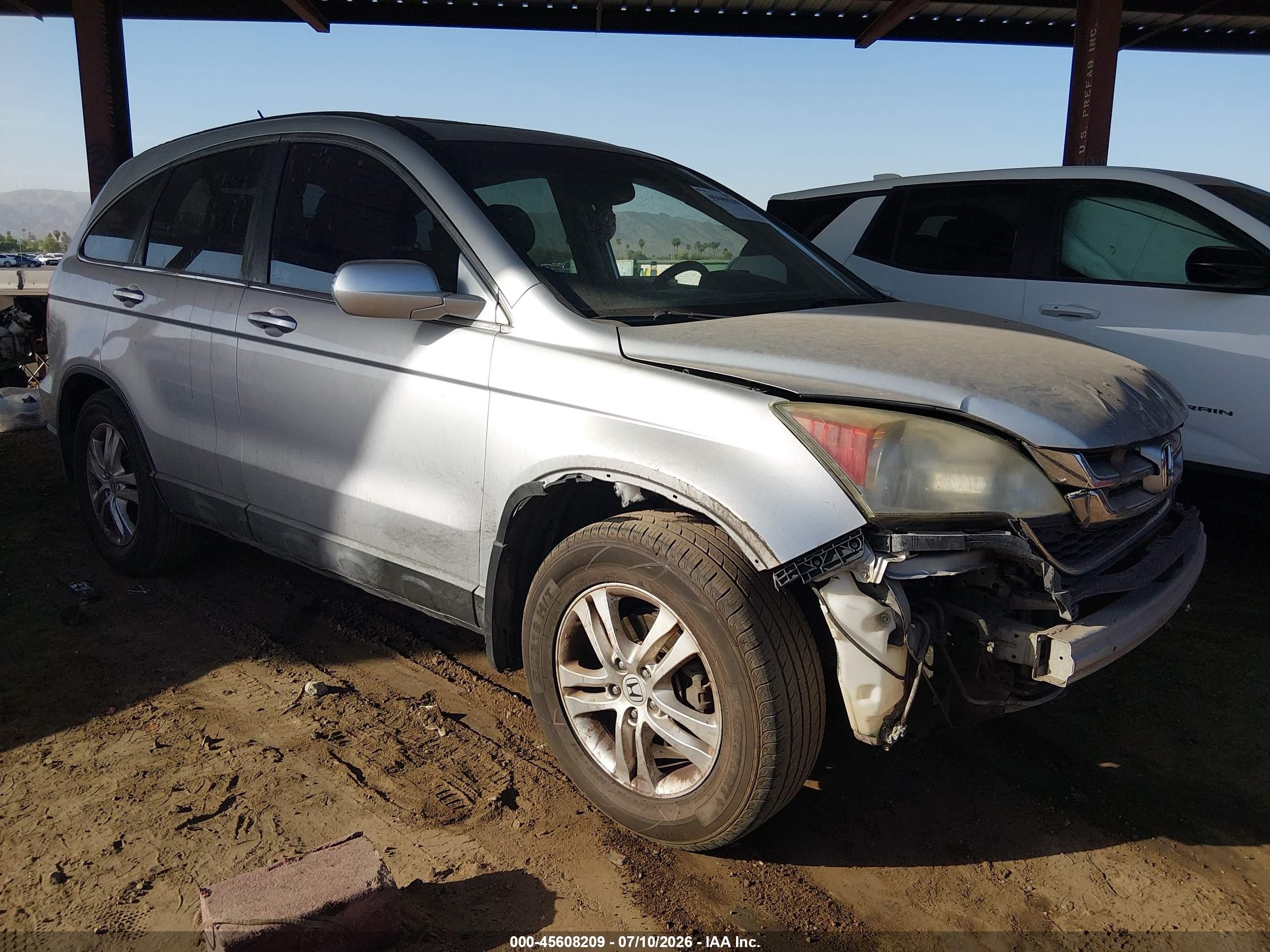 2010 Honda CR-V EX-L, VIN 5J6RE3H7XAL009245 — Normal wear