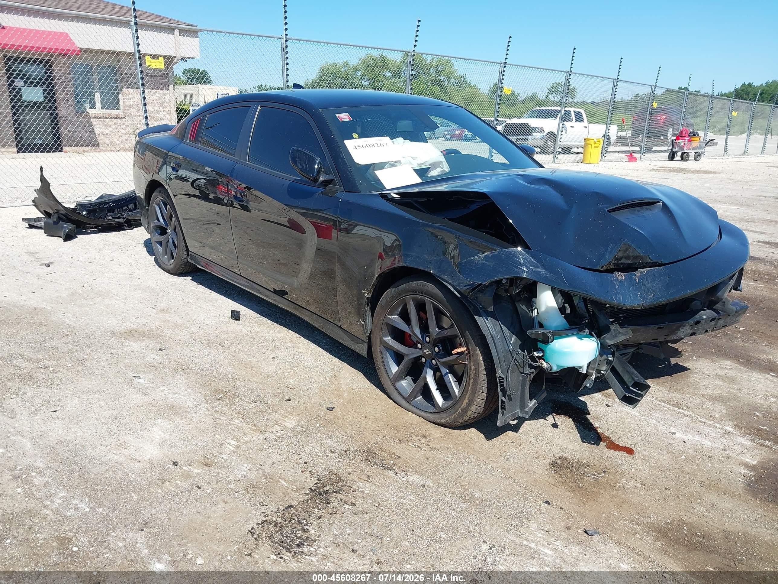 2023 Dodge Charger GT, VIN 2C3CDXHG4PH611722 — Перед